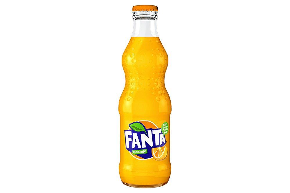 Fanta Orange 330ml Glass Bottle