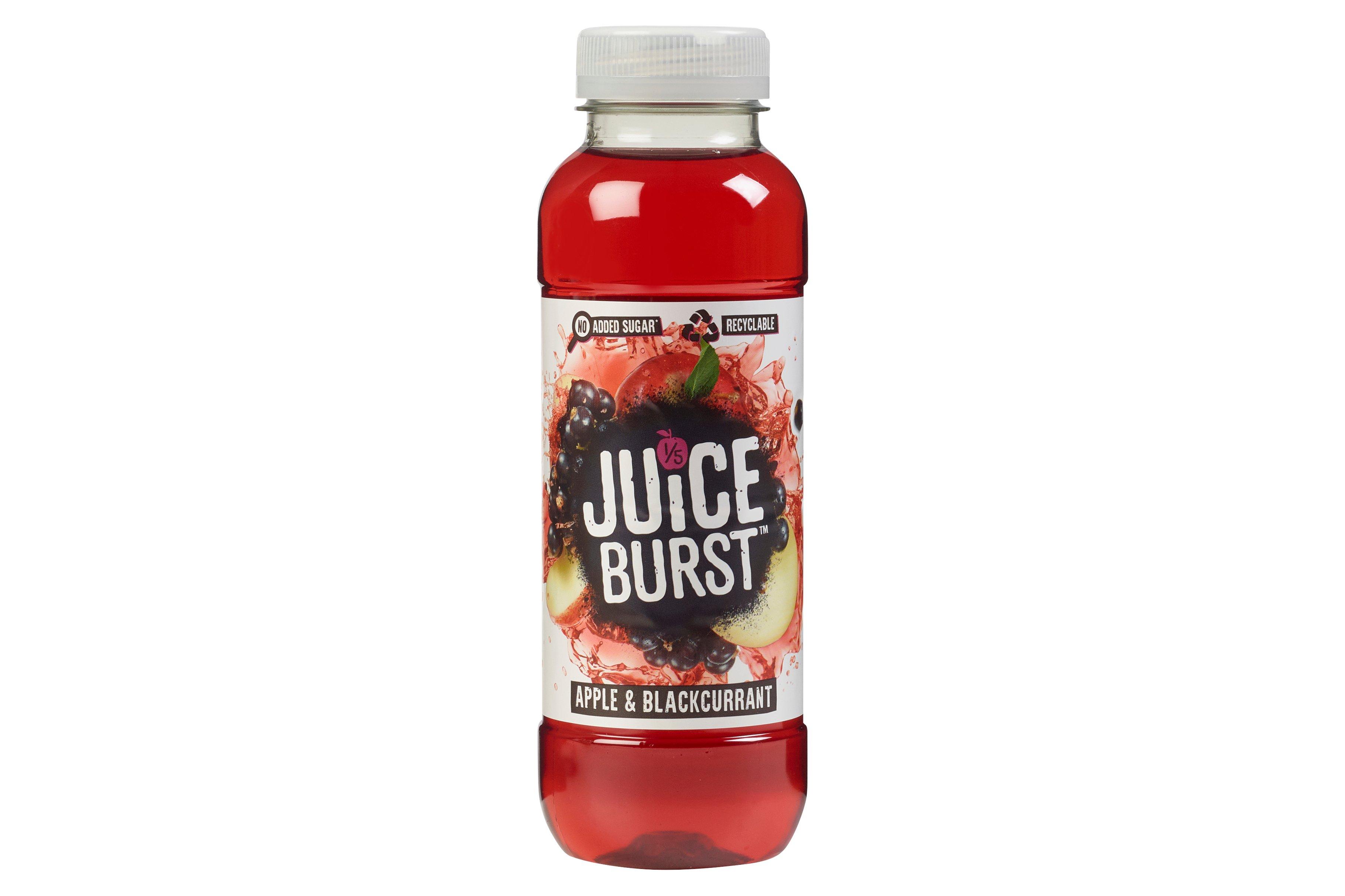 JUICEBURST™ Apple & Blackcurrant Juice Drink with Sweetener 330ml