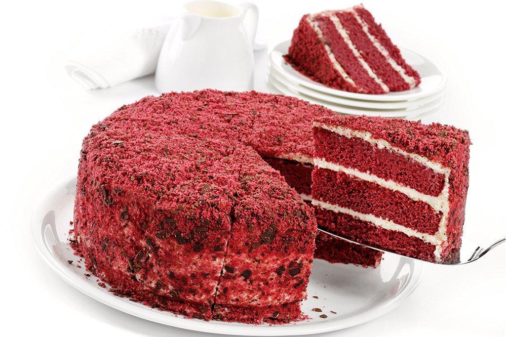 Brakes Big Red Velvet Cake