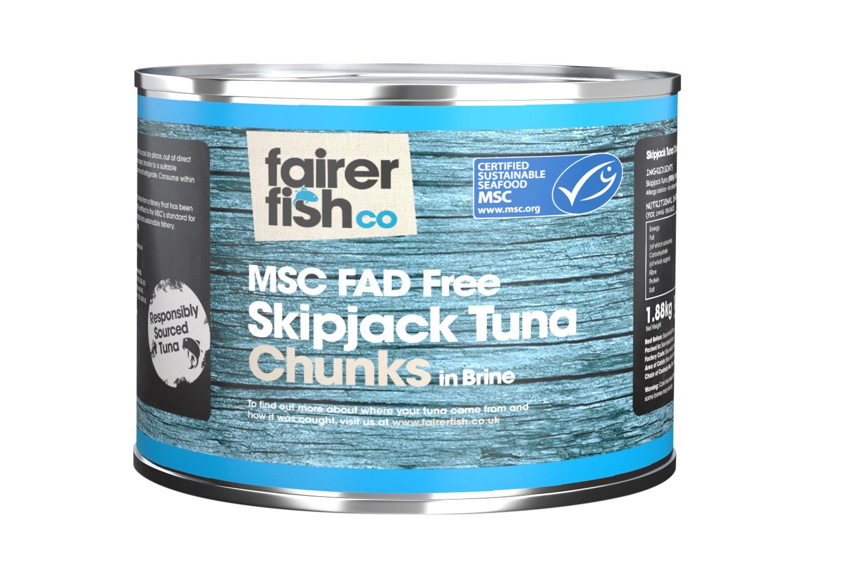 Fairer Fish Co MSC Certified Skipjack Tuna in Brine
