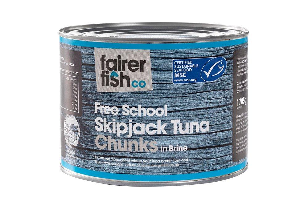 Fairer Fish Co MSC Certified Skipjack Tuna in Brine