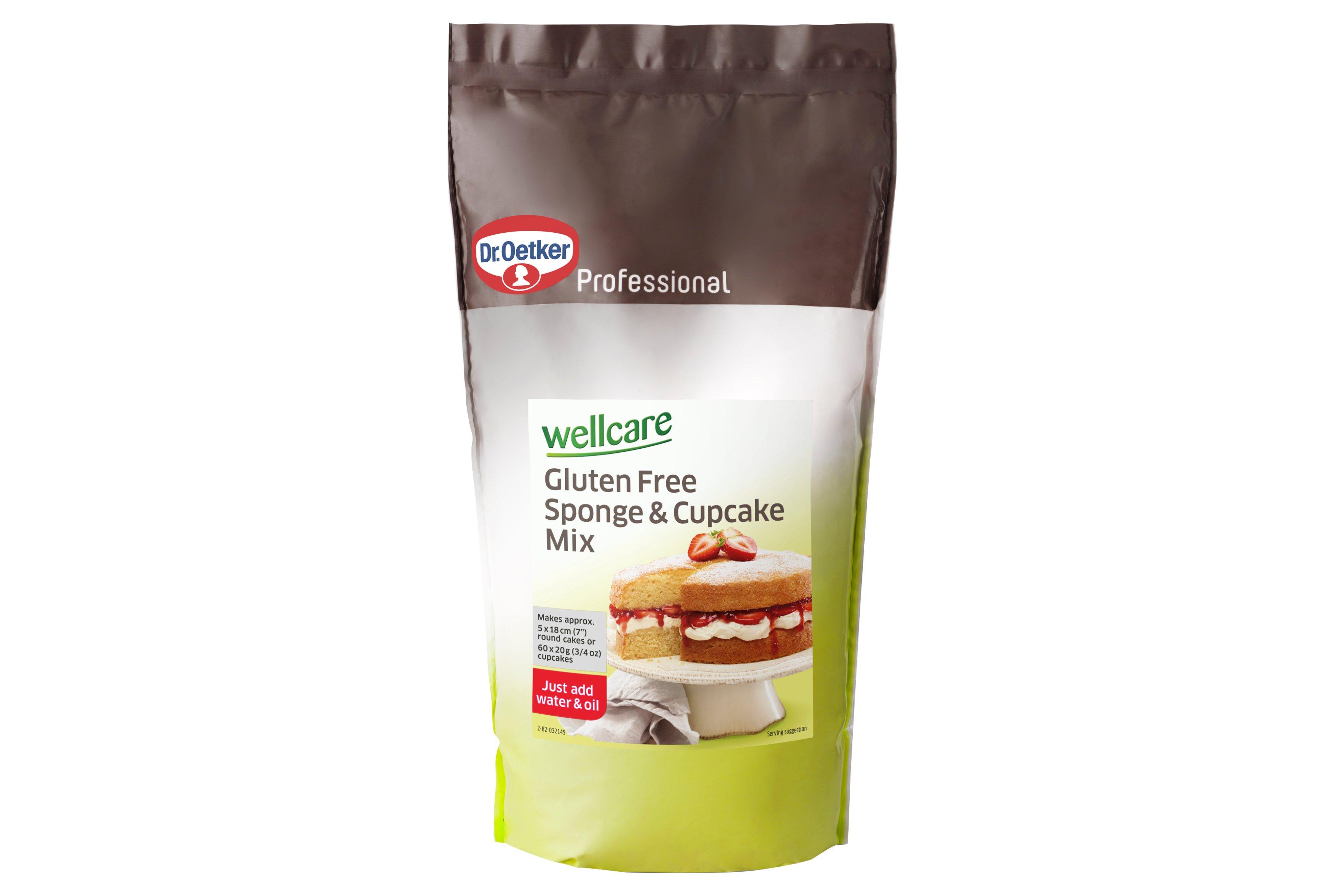 Dr. Oetker Wellcare Gluten Free Sponge and Cupcake Mix 1kg