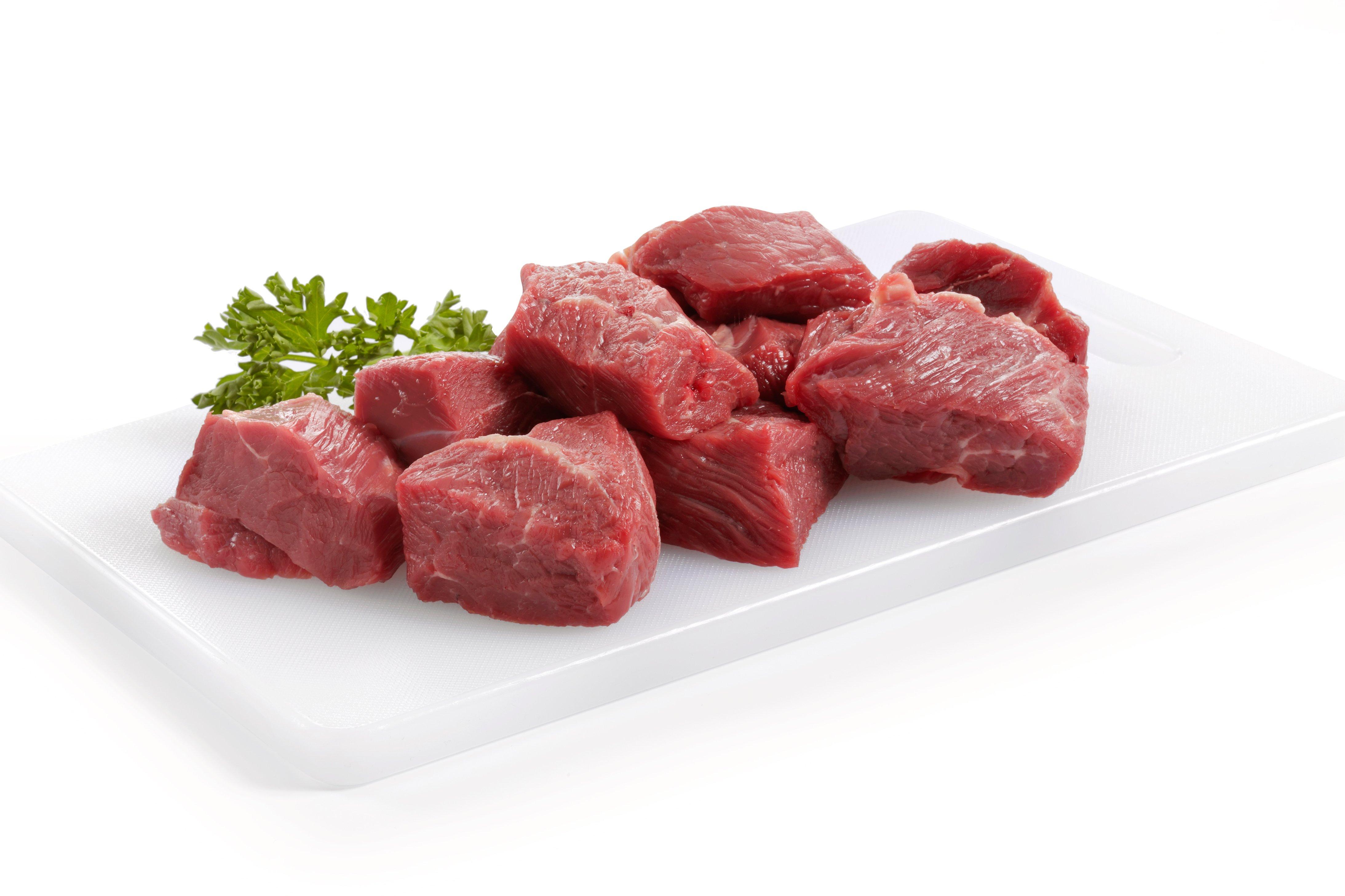 British Red Tractor Diced Beef PAD 98vl