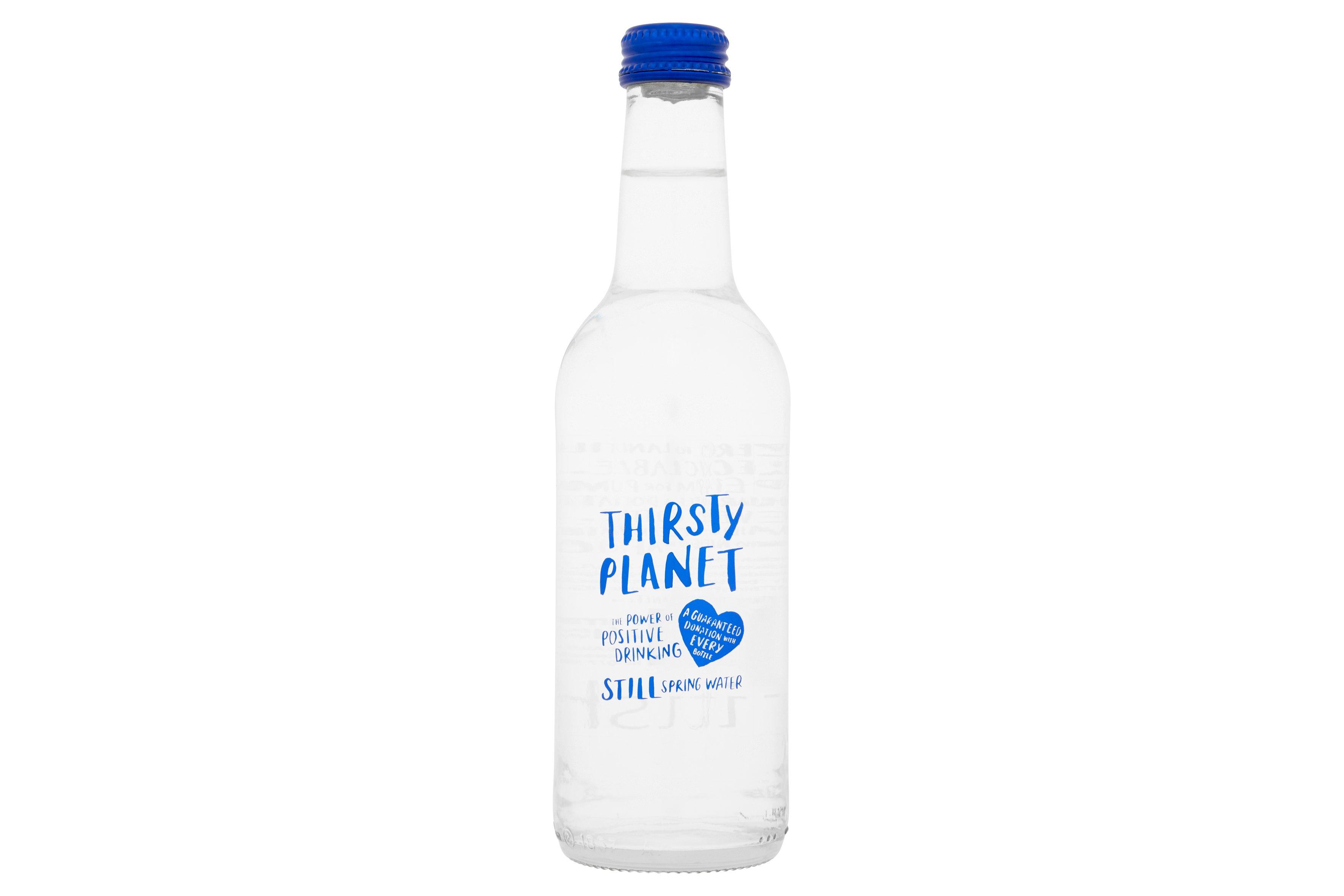 Thirsty Planet Still Glass Water