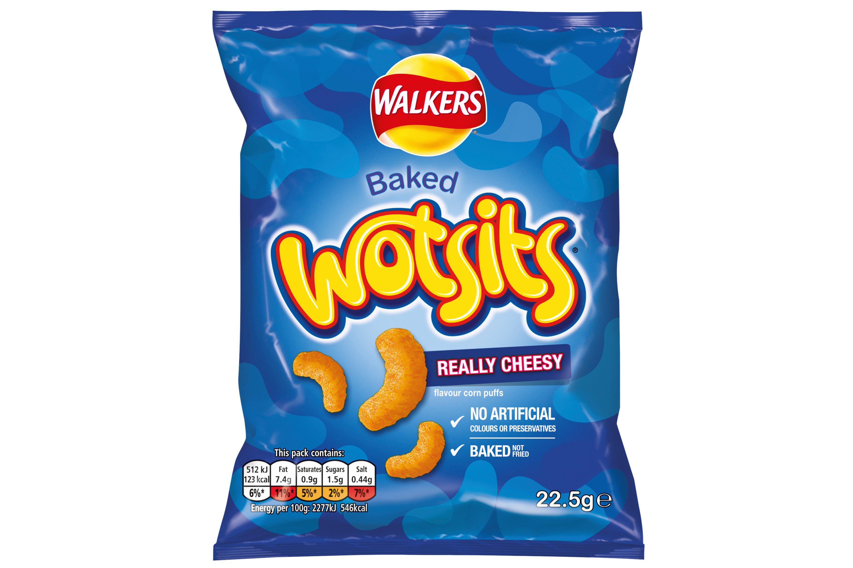 Walkers Wotsits Really Cheesy Snacks 22.5g