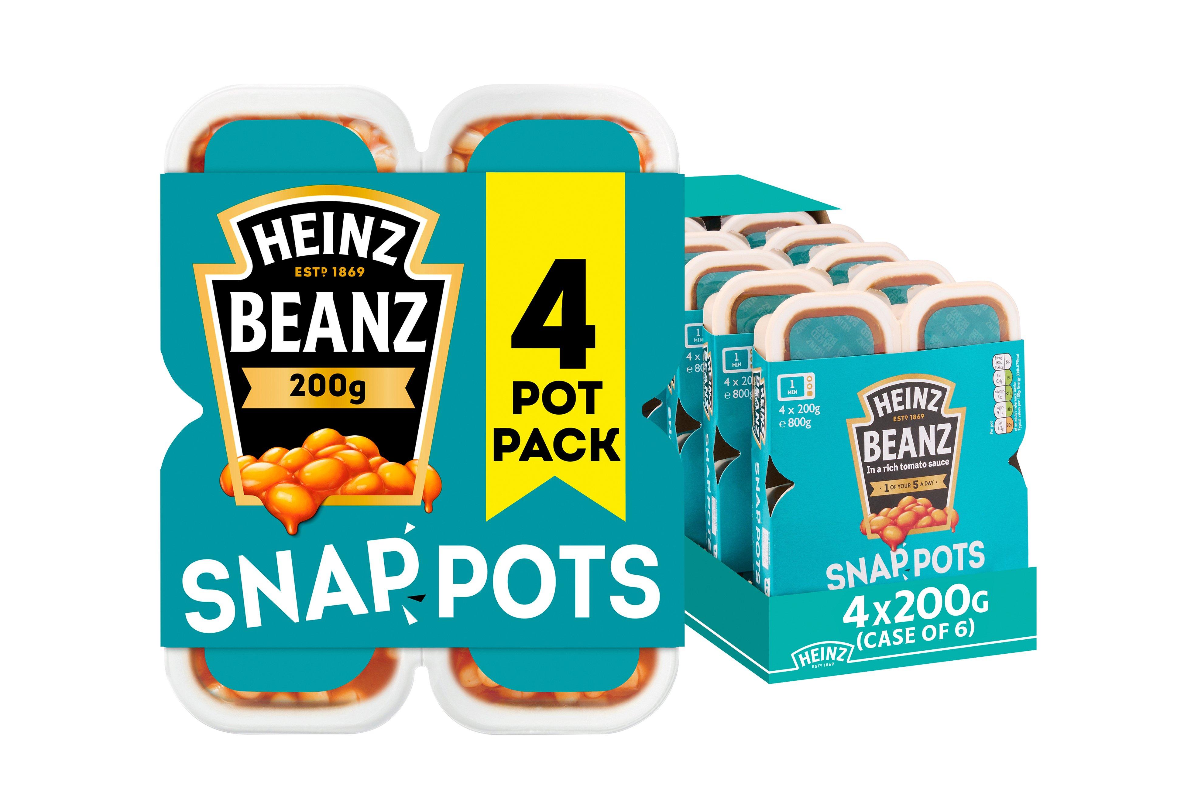 Heinz Baked Beans Snap Pots 200g
