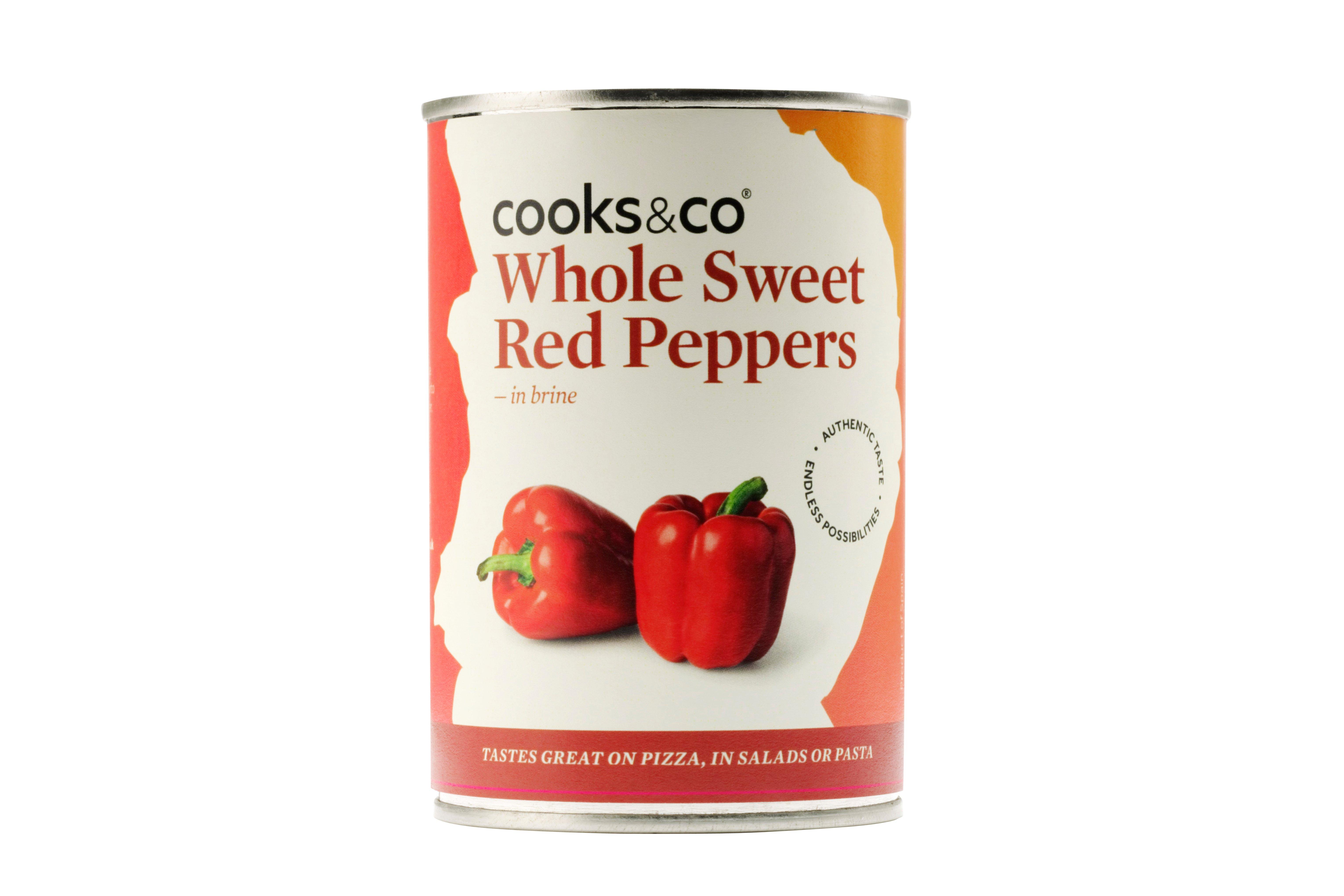 Cooks & Co Spanish Red Pimientos 390g