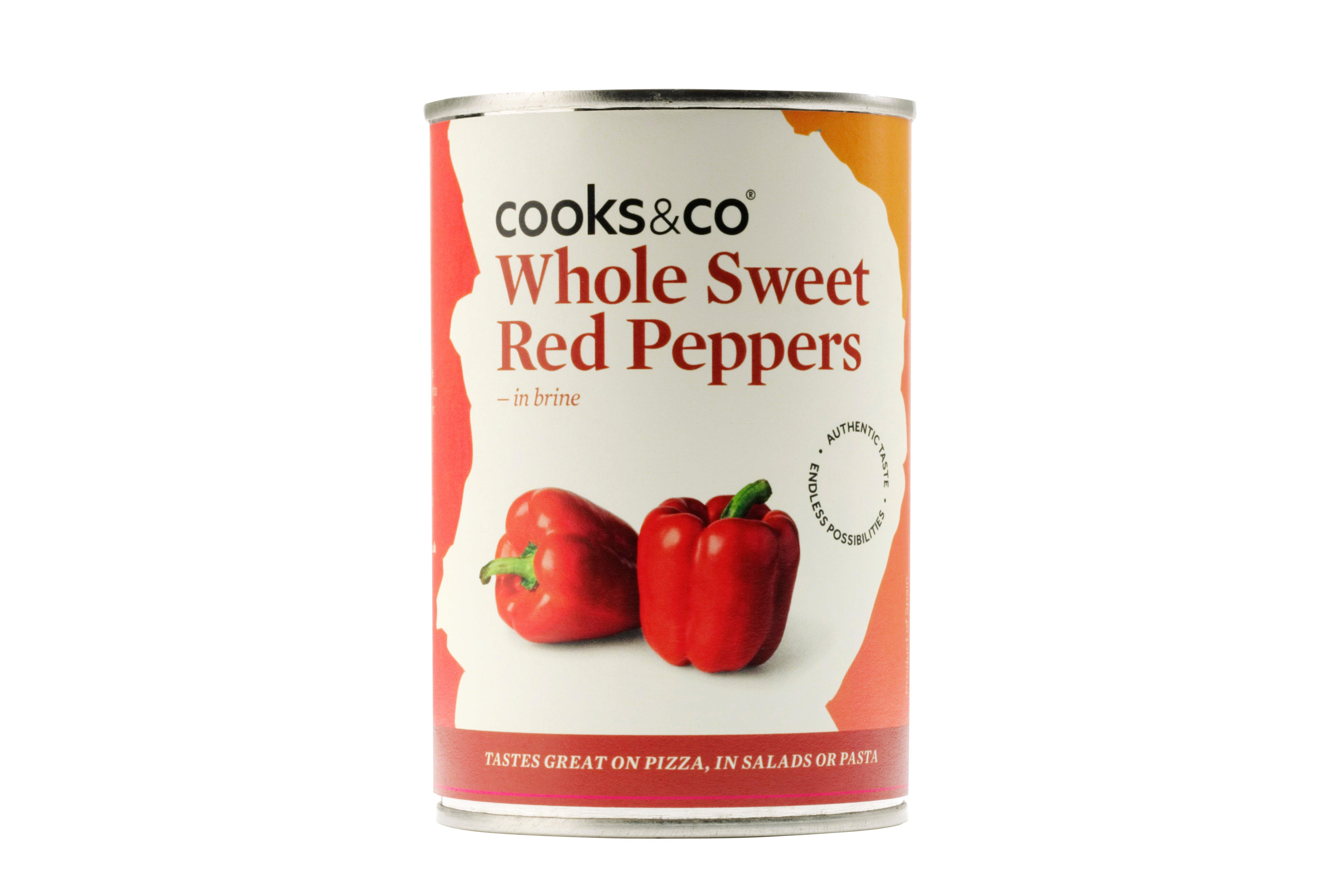 Cooks & Co Spanish Red Pimientos 390g