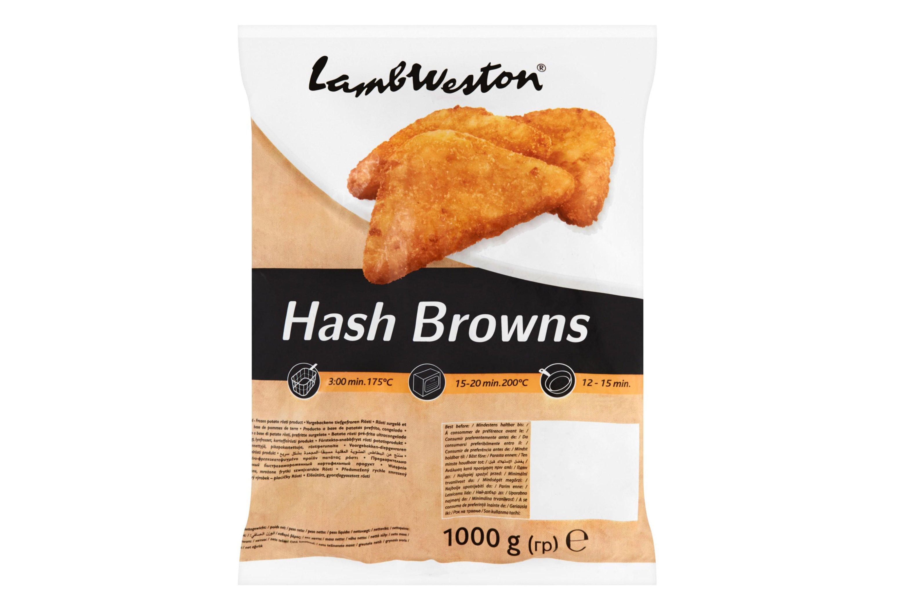 Lamb Weston Hash Browns 1000g