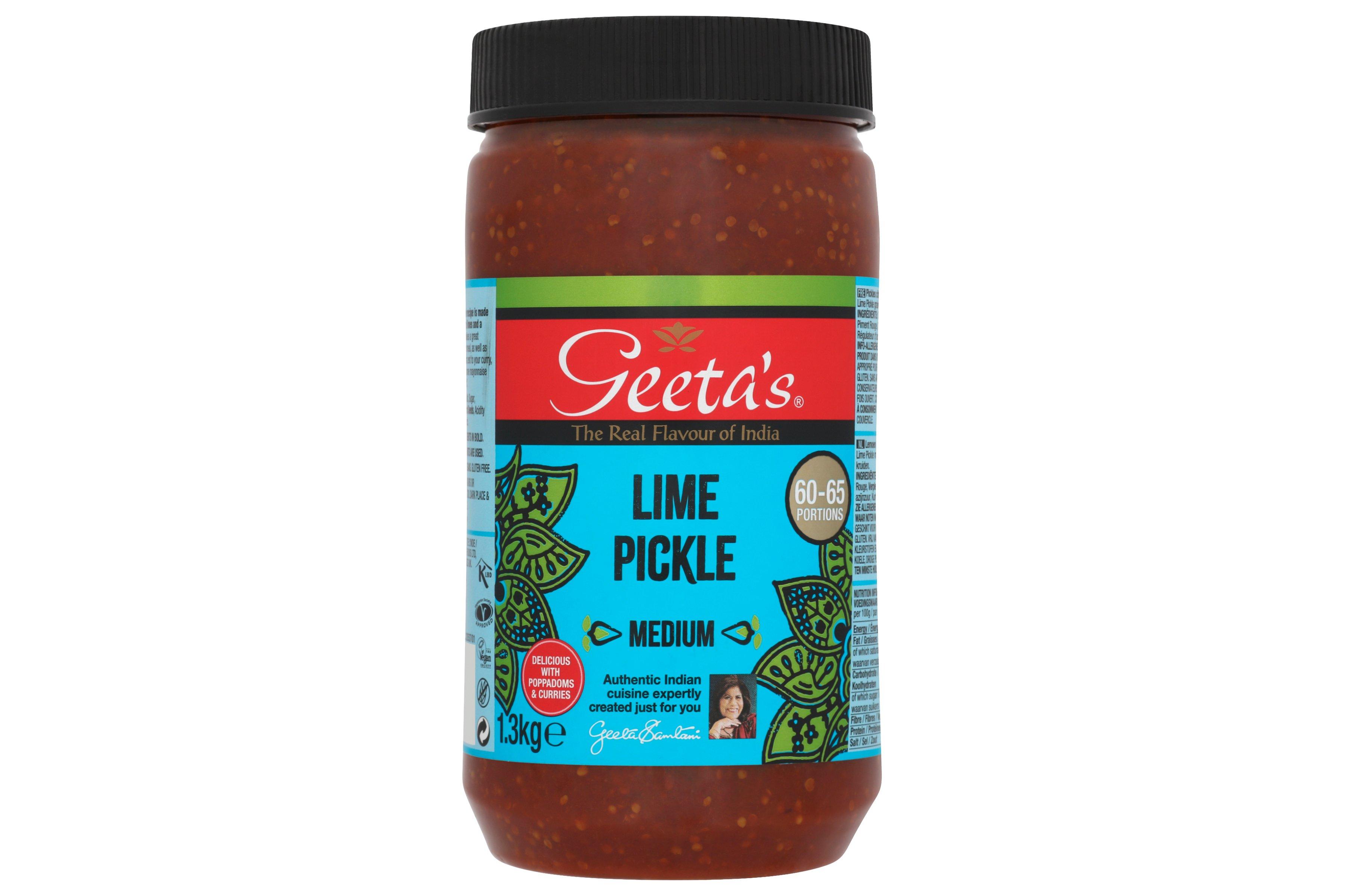 Geeta's Lime Pickle Medium 1.3kg