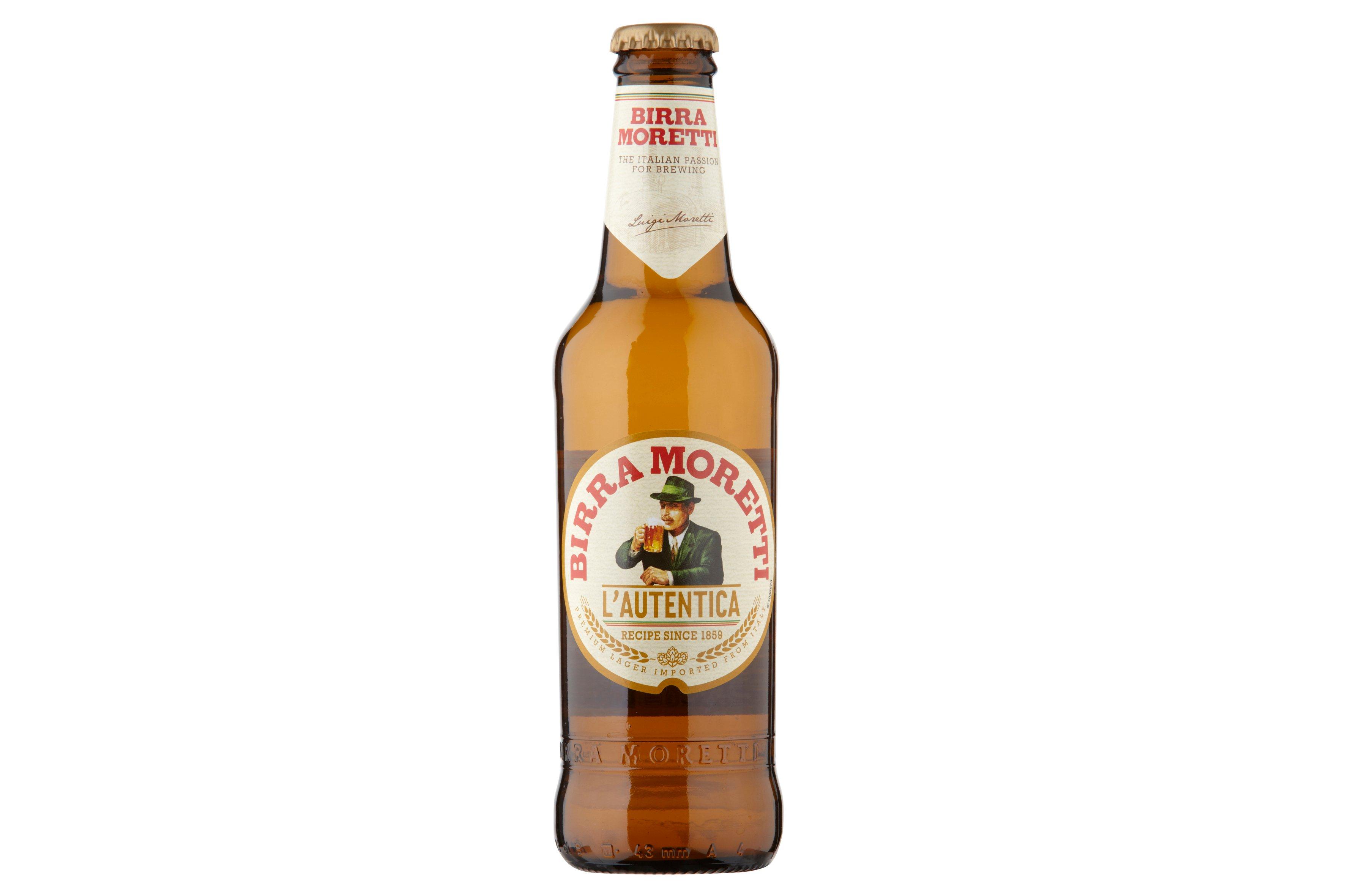 Birra Moretti Lager Beer 330ml Bottle