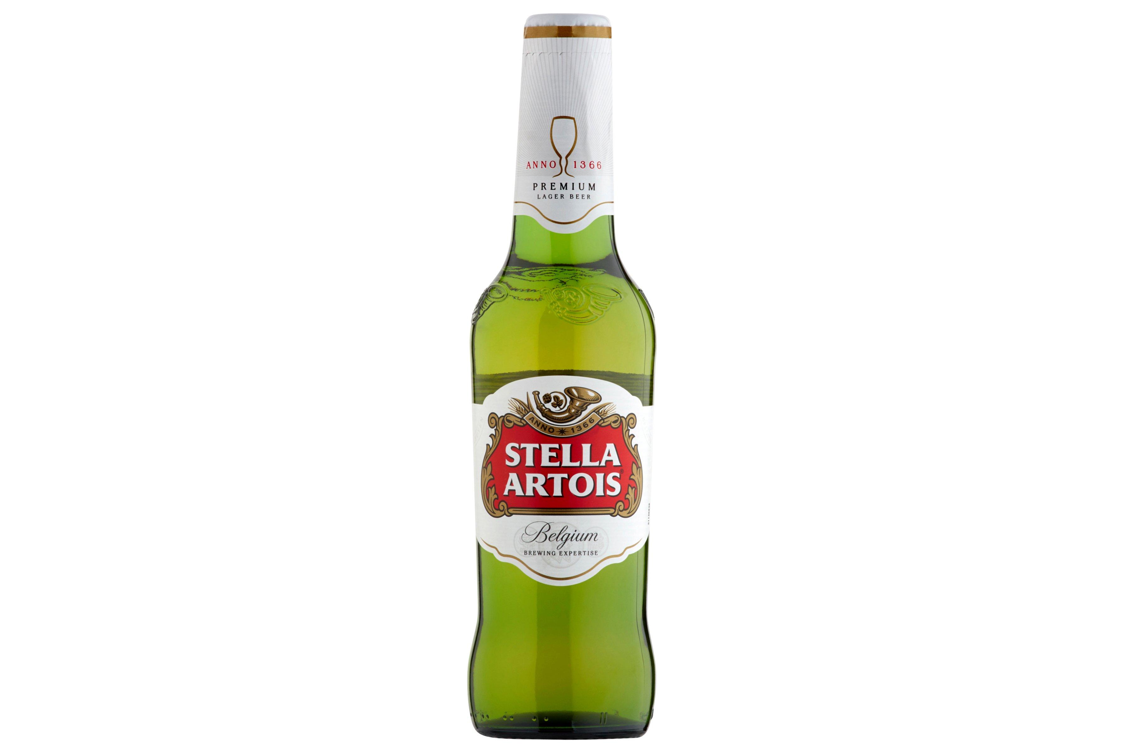 Stella Artois Lager Beer Bottles 330ml