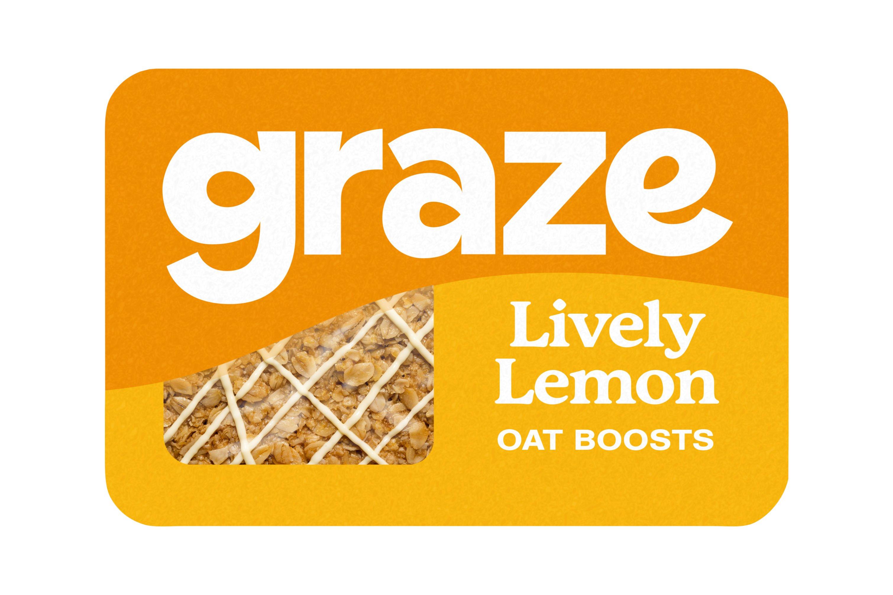 Graze Flapjack Lively Lemon 53g