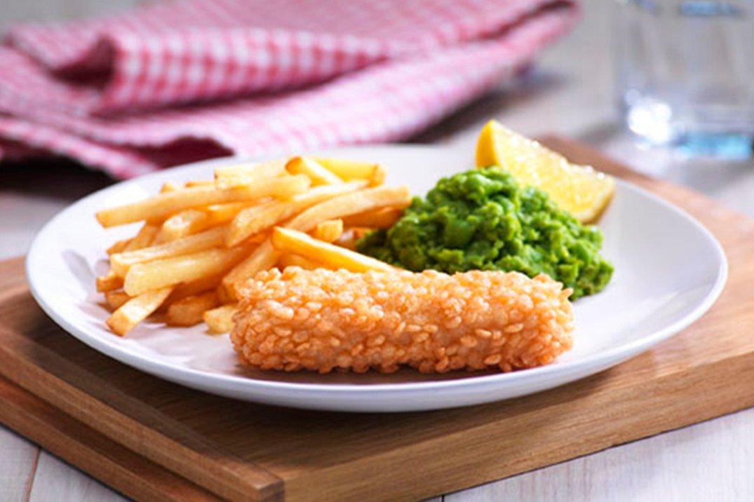 Crown Foods MSC Gluten Free bubble crumb fish fillet, 60g