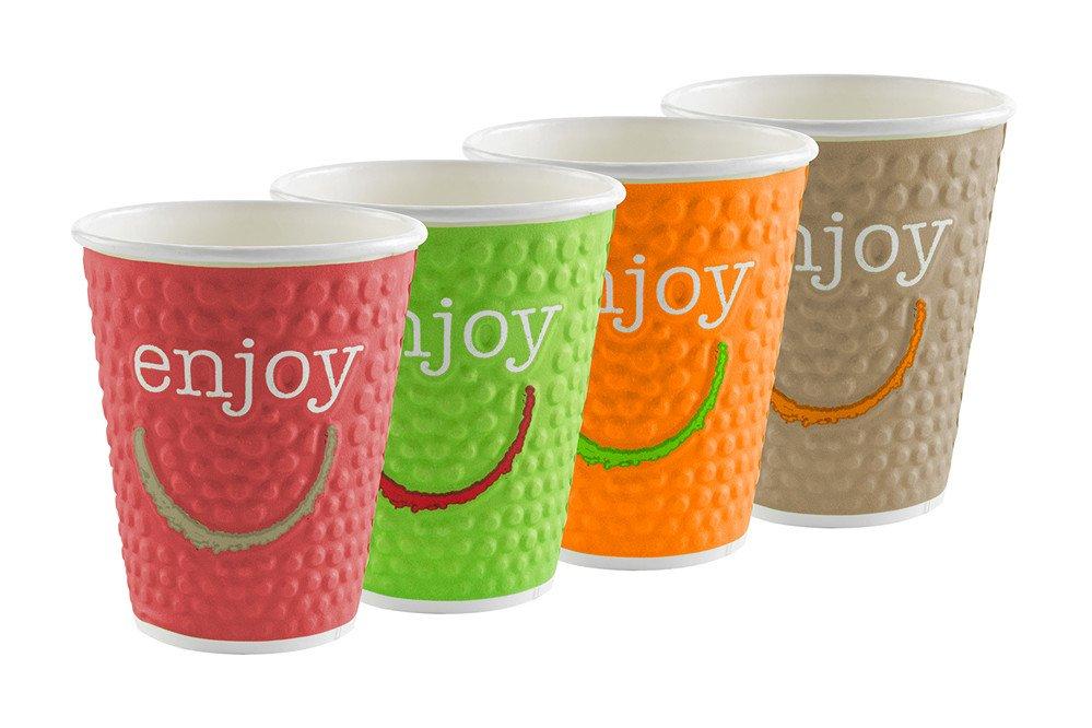 Huhtamaki Enjoy Double Wall Hot Cups - 8oz