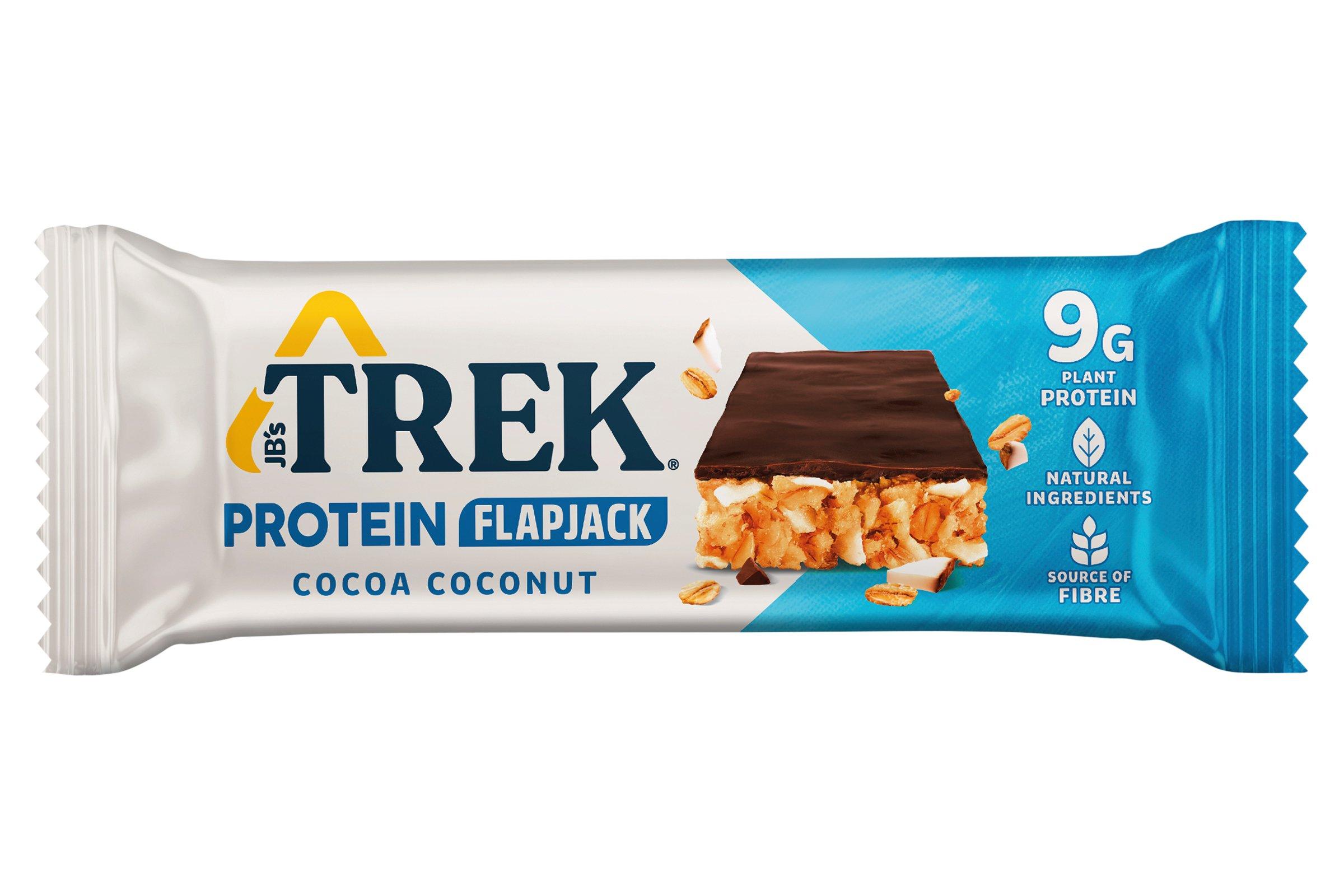 Trek Cocoa Coconut Protein Flapjack 50g