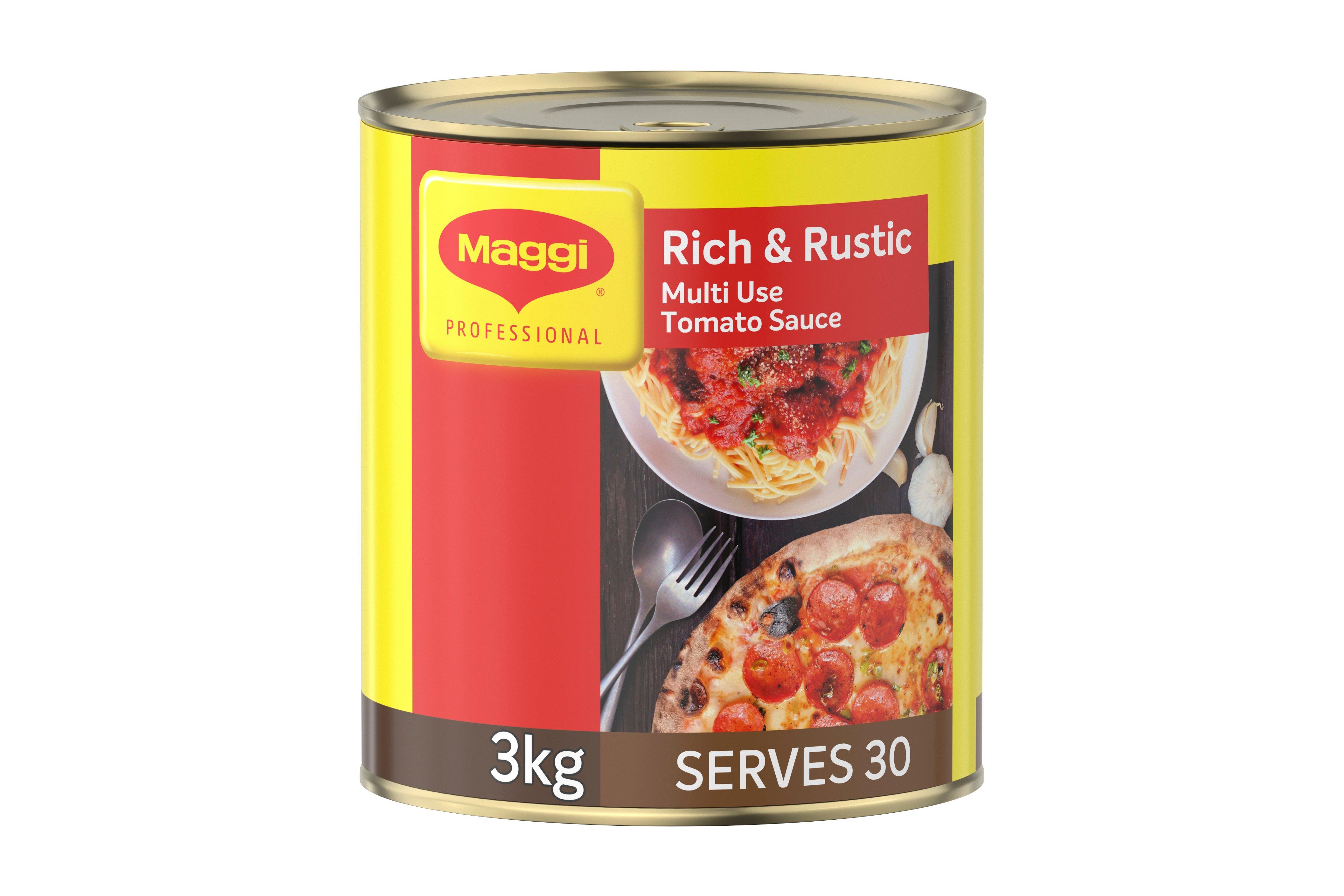 Maggi Professional Rich & Rustic Multi Use Tomato Sauce 3kg