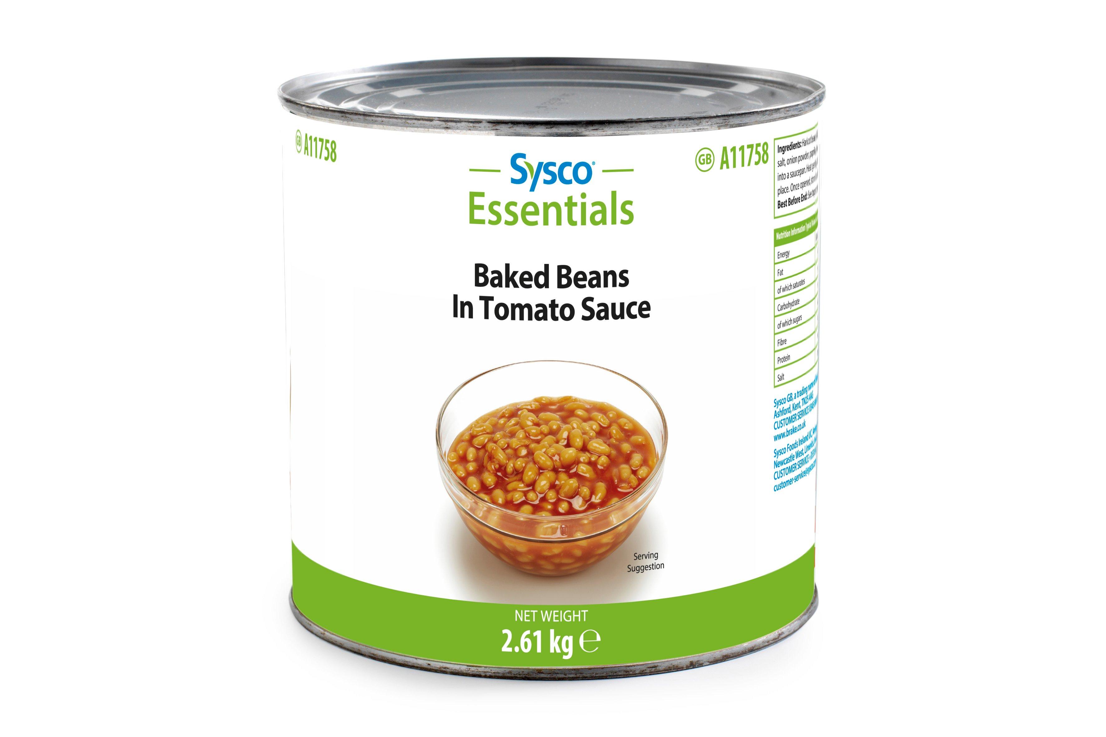 Sysco Essentials Baked Beans in Tomato Sauce