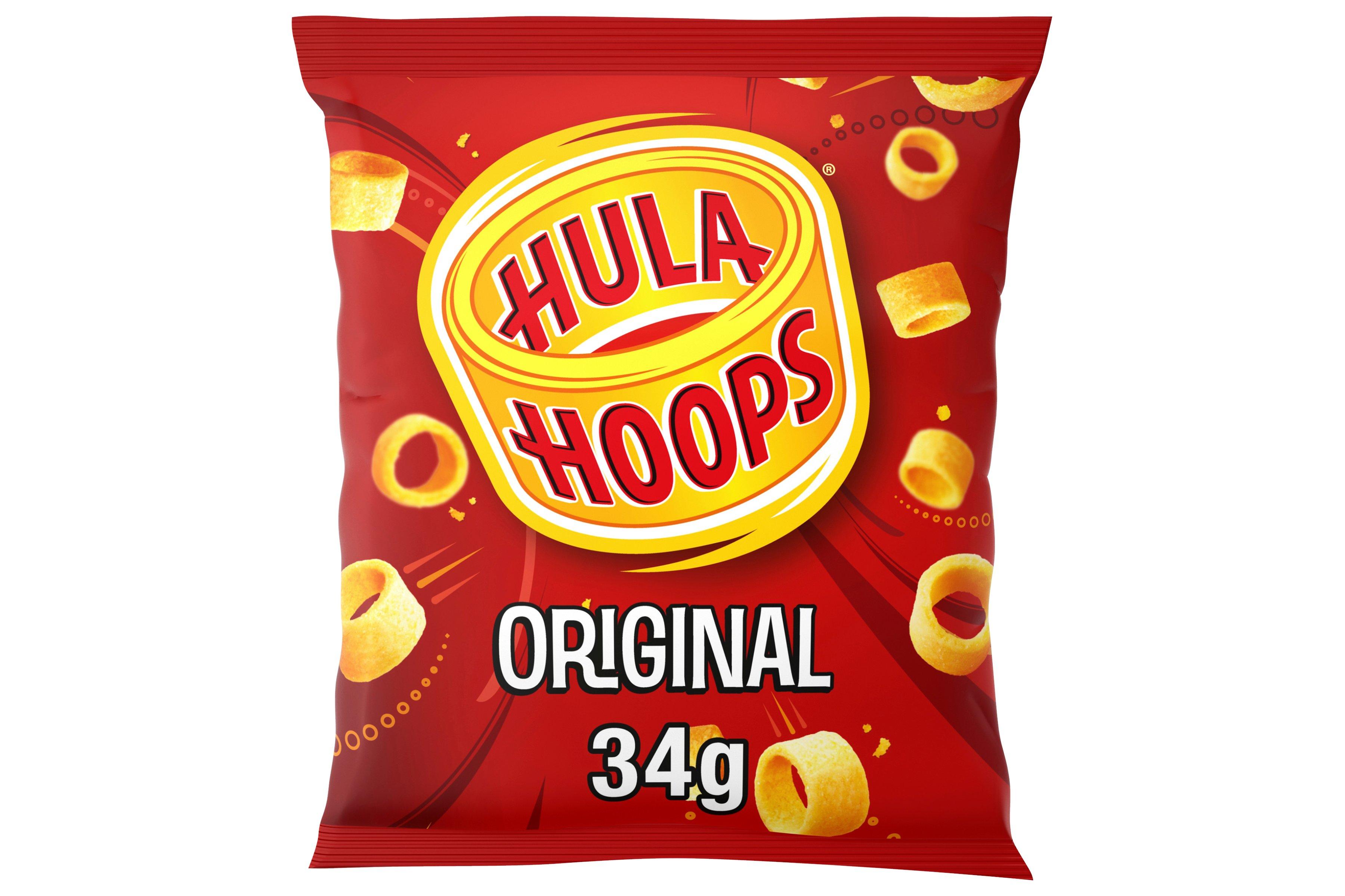 Hula Hoops Original Crisps 34g