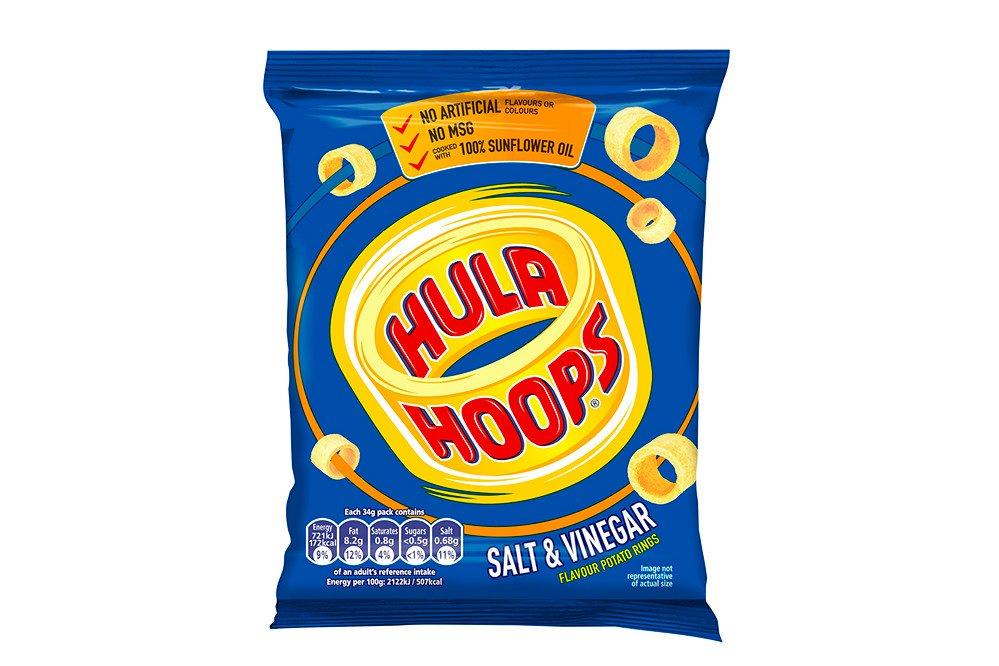 Hula Hoops Salt & Vinegar Flavour