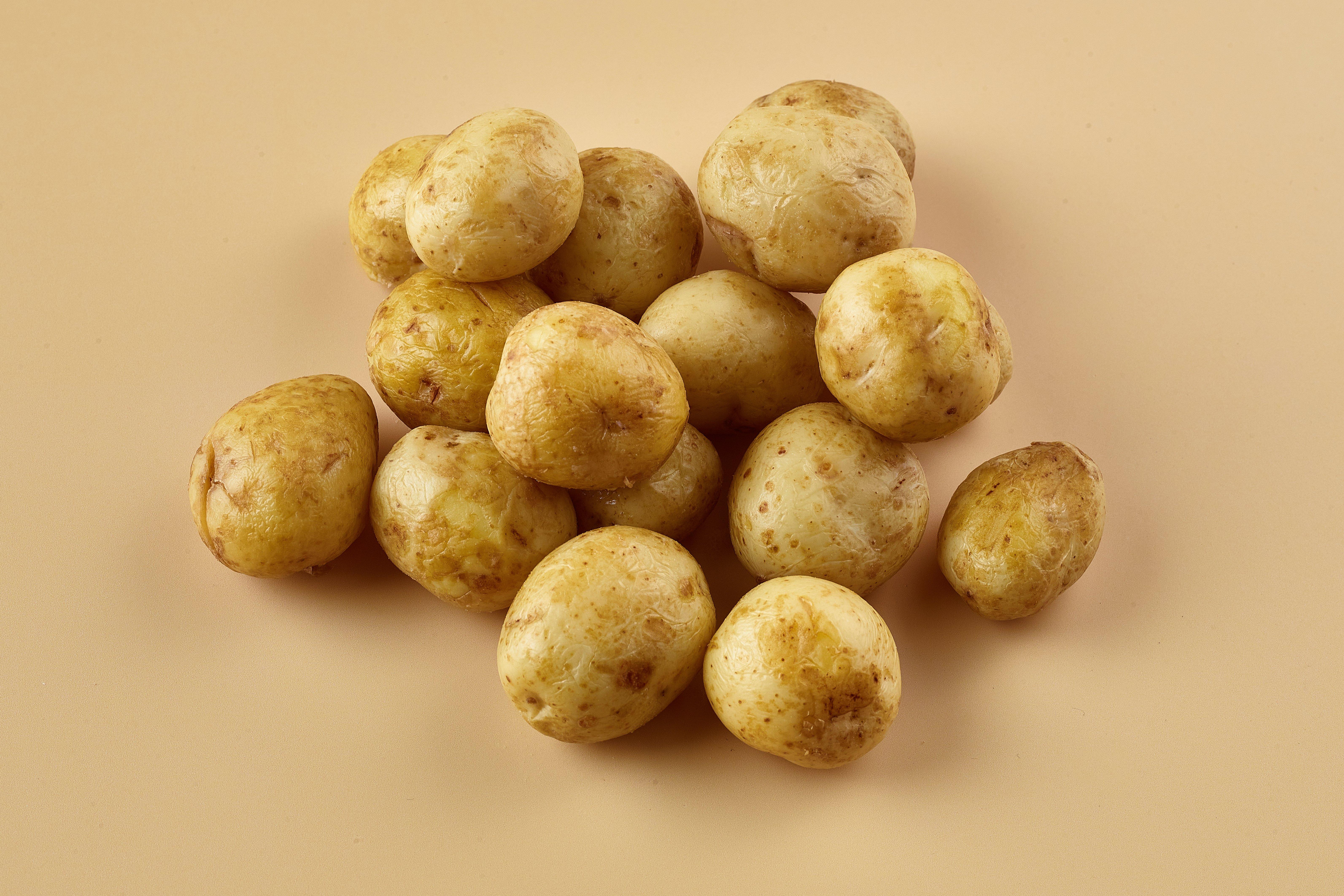 Cooked Baby Potatoes