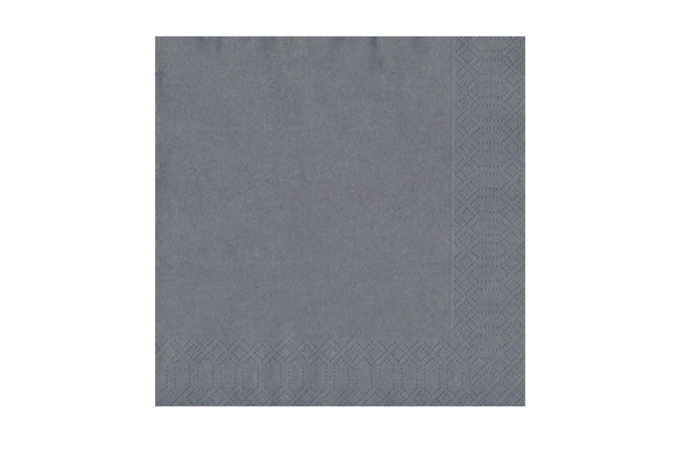 Napkins 2-ply 40x40cm Granite Grey
