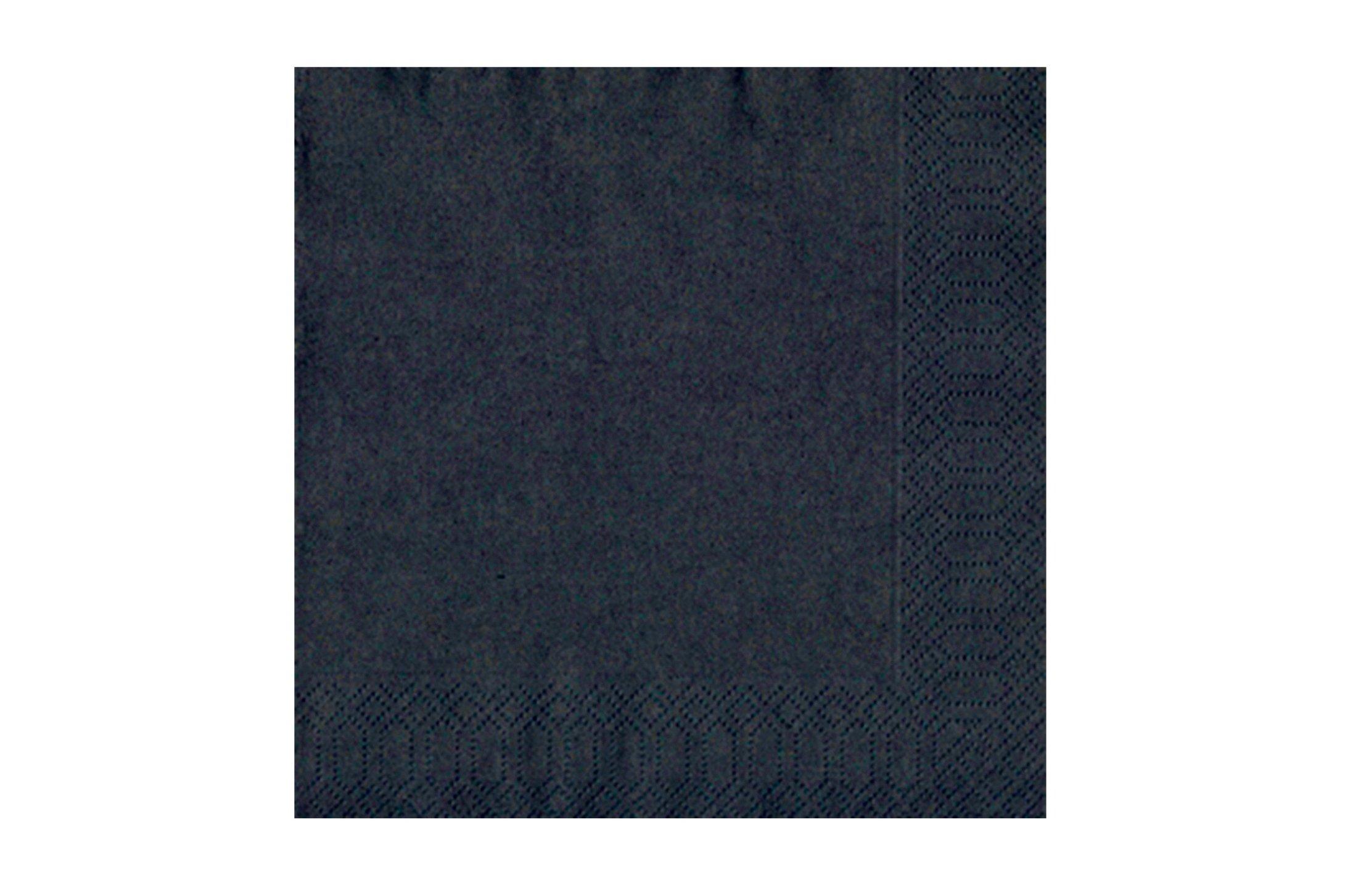Napkins 2-ply 40x40cm Black