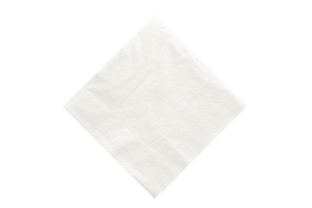 Napkins 2-ply 40x40cm White