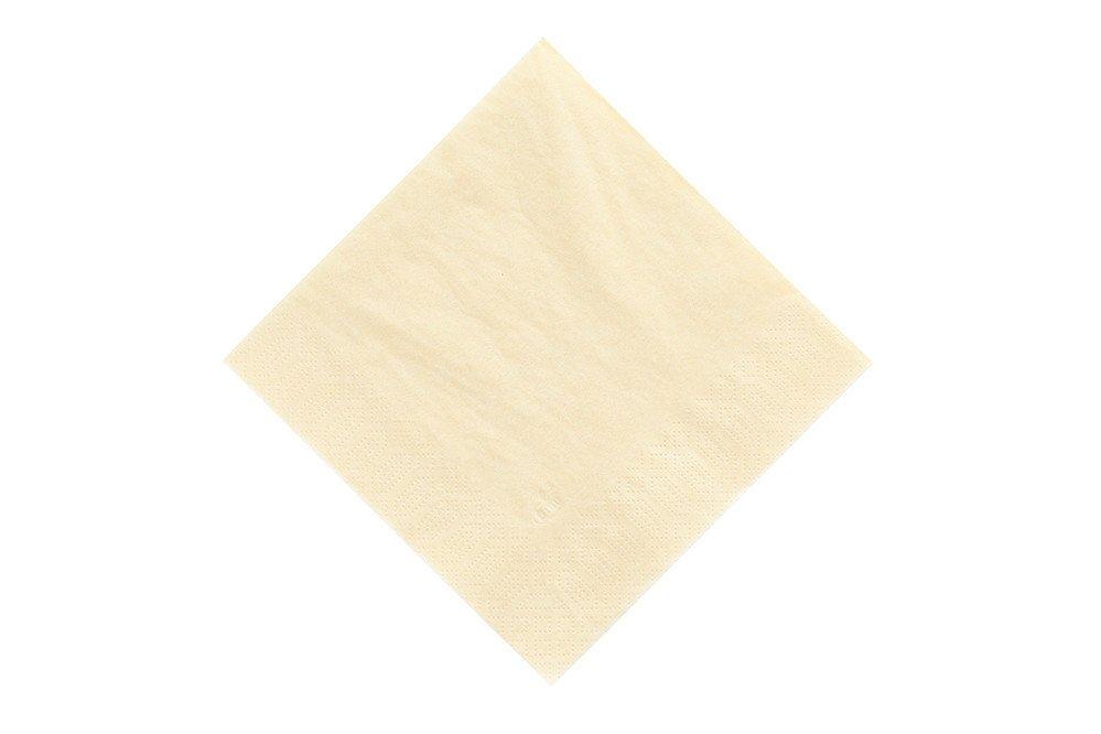 Napkins 2-ply 40x40cm Cream