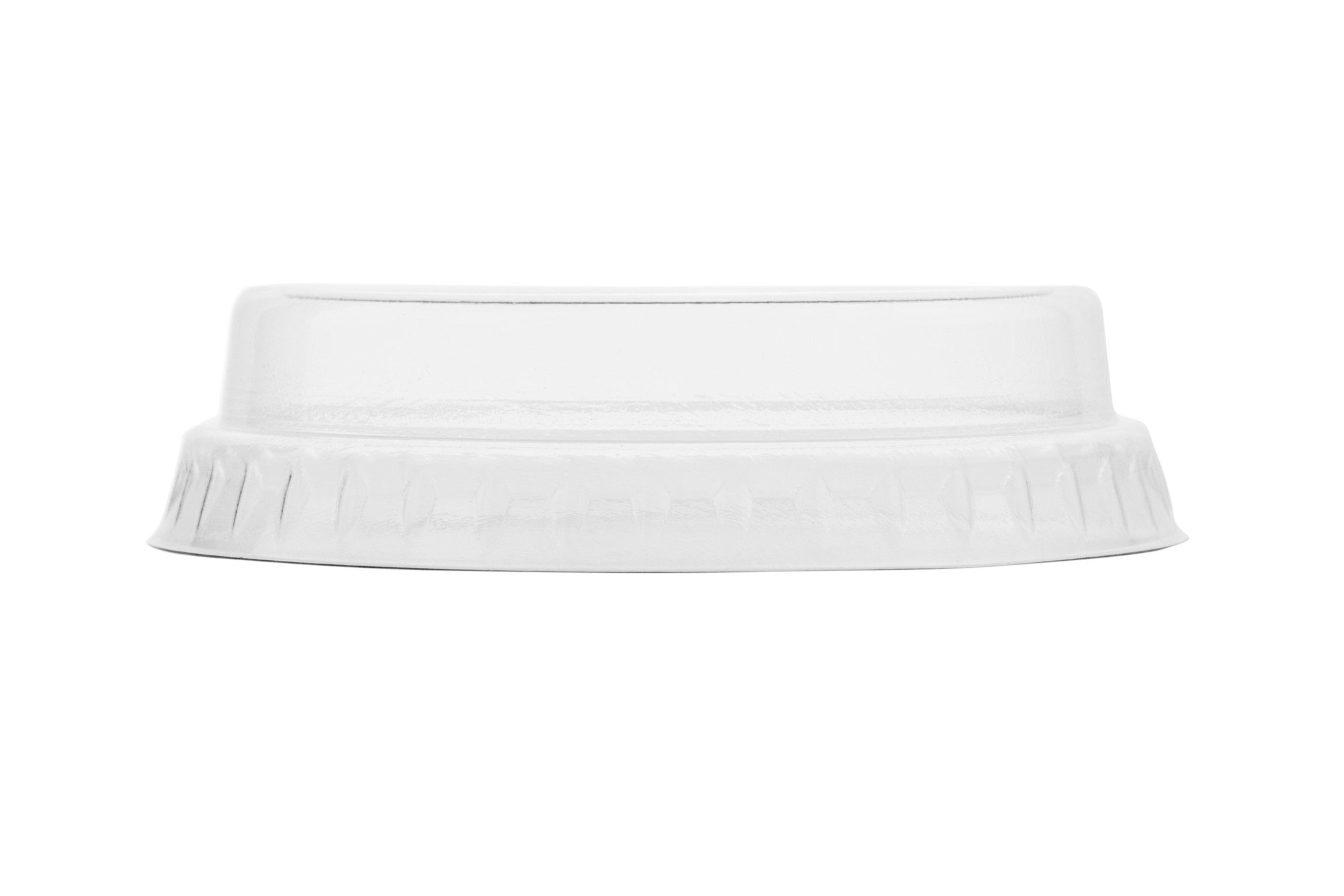 Vegware PLA Flat Cold Cup Lids without hole - 7oz/9oz