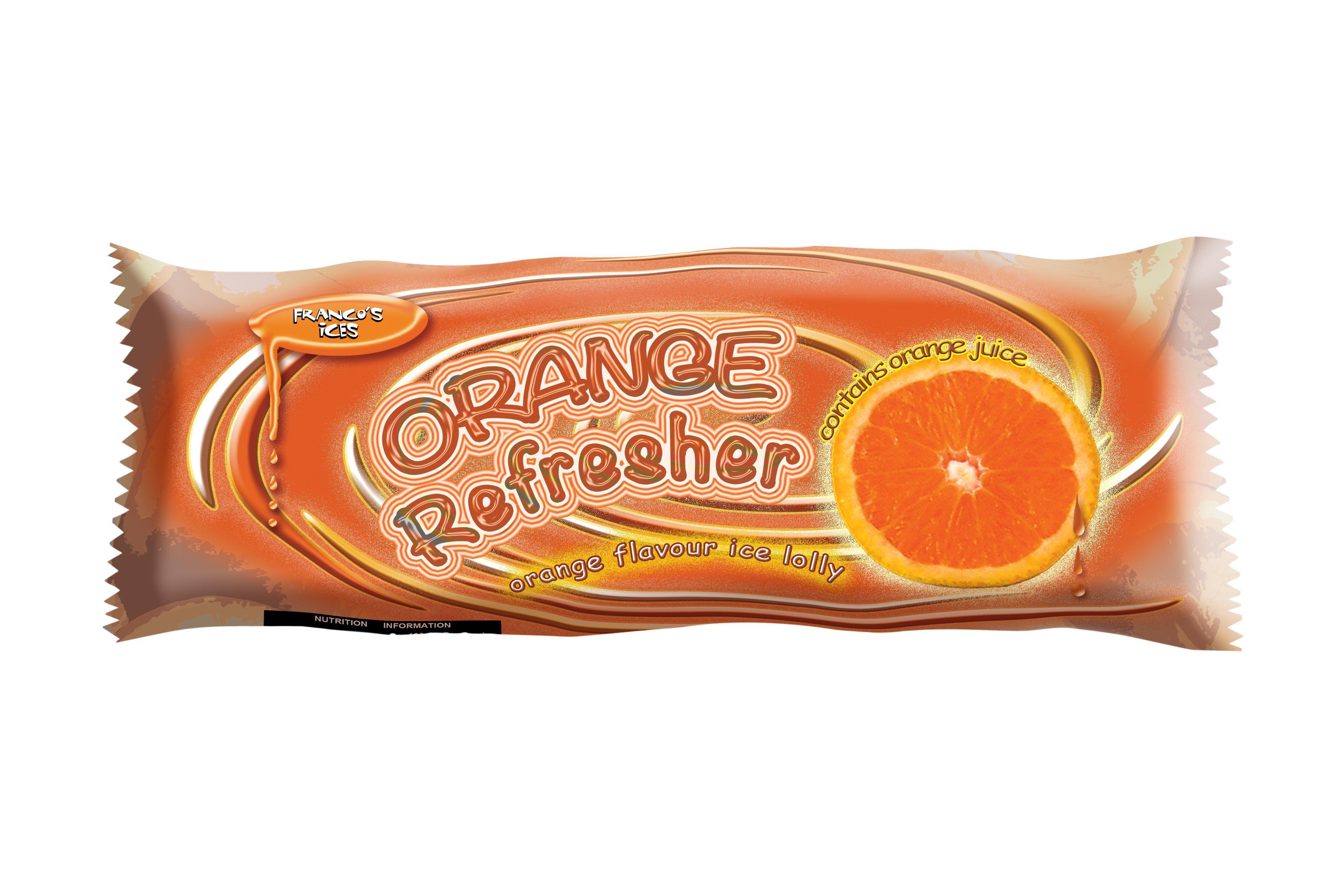 Franco's Ices Orange Refresher