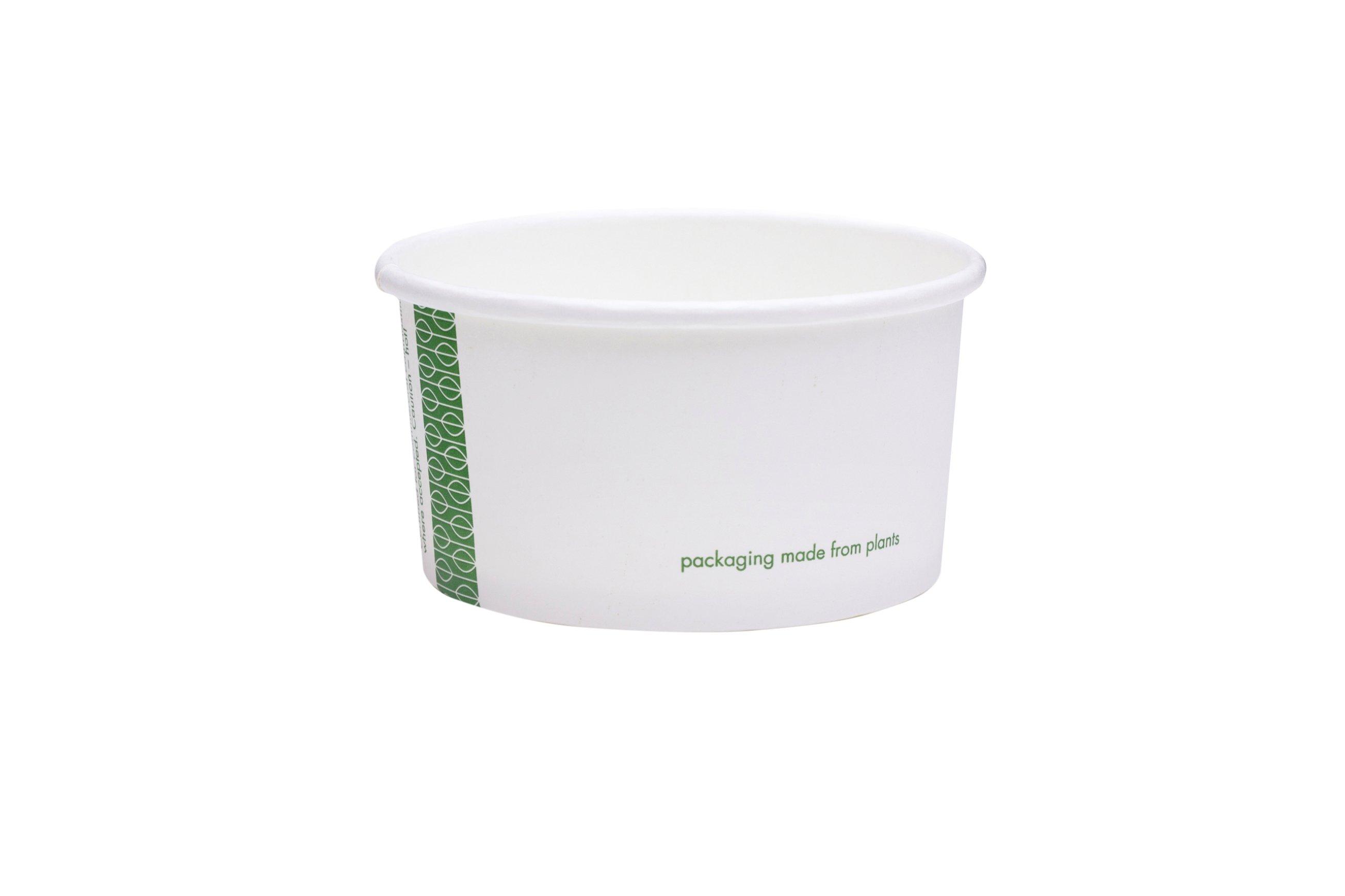 Vegware White Soup Containers - 6oz