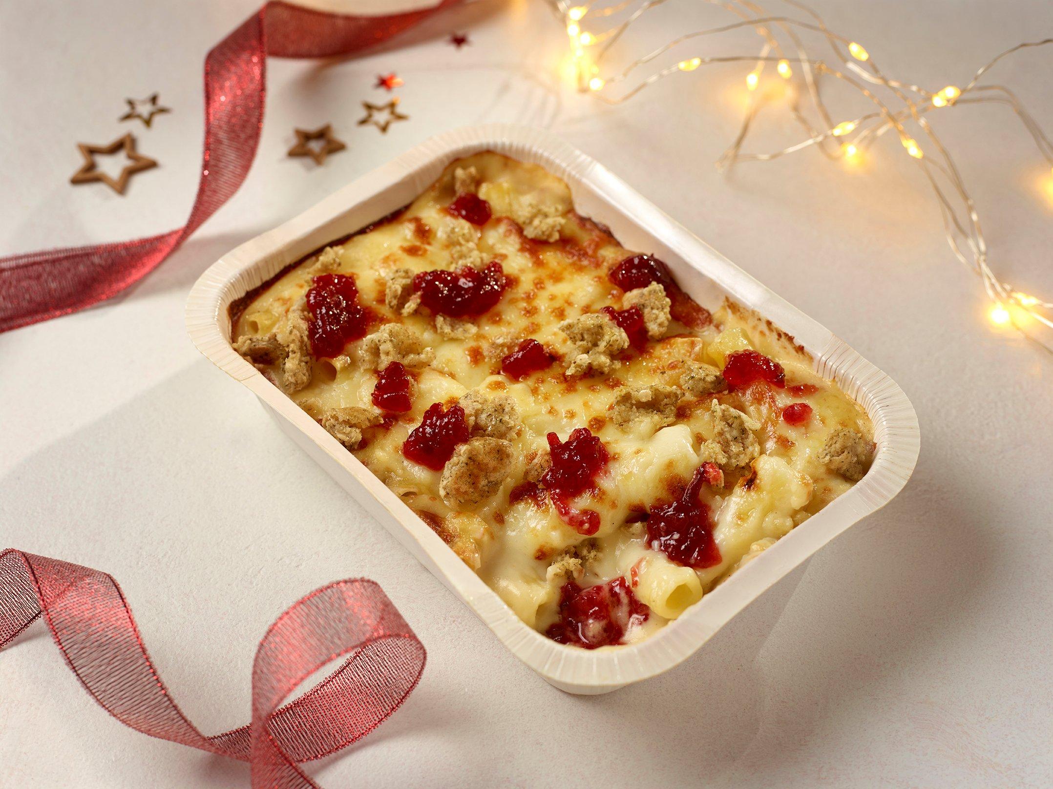 Festive Cranberry Mac n Cheese