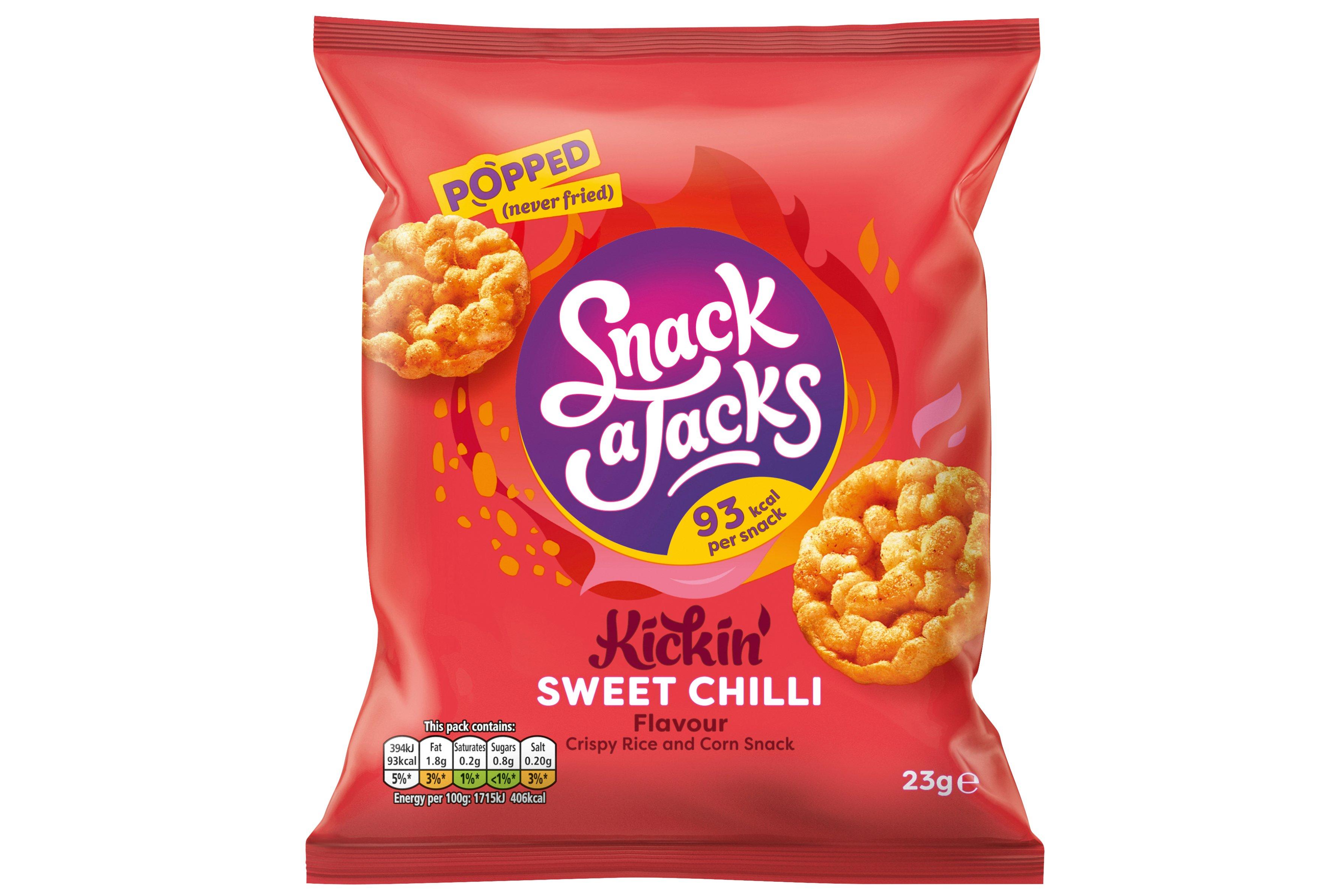Snack a Jacks Sweet Chilli Rice Cakes 23g