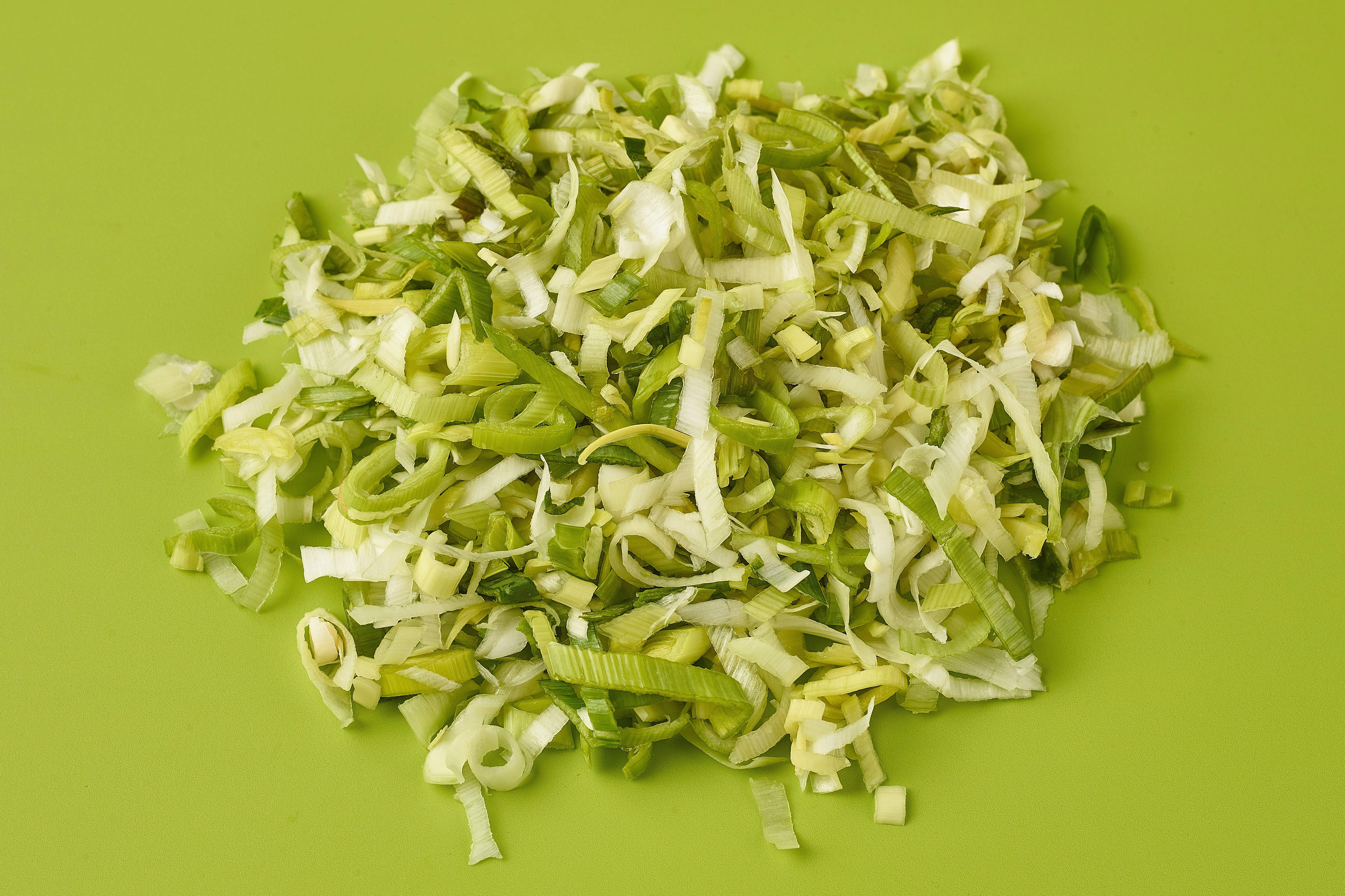 Sliced Leeks