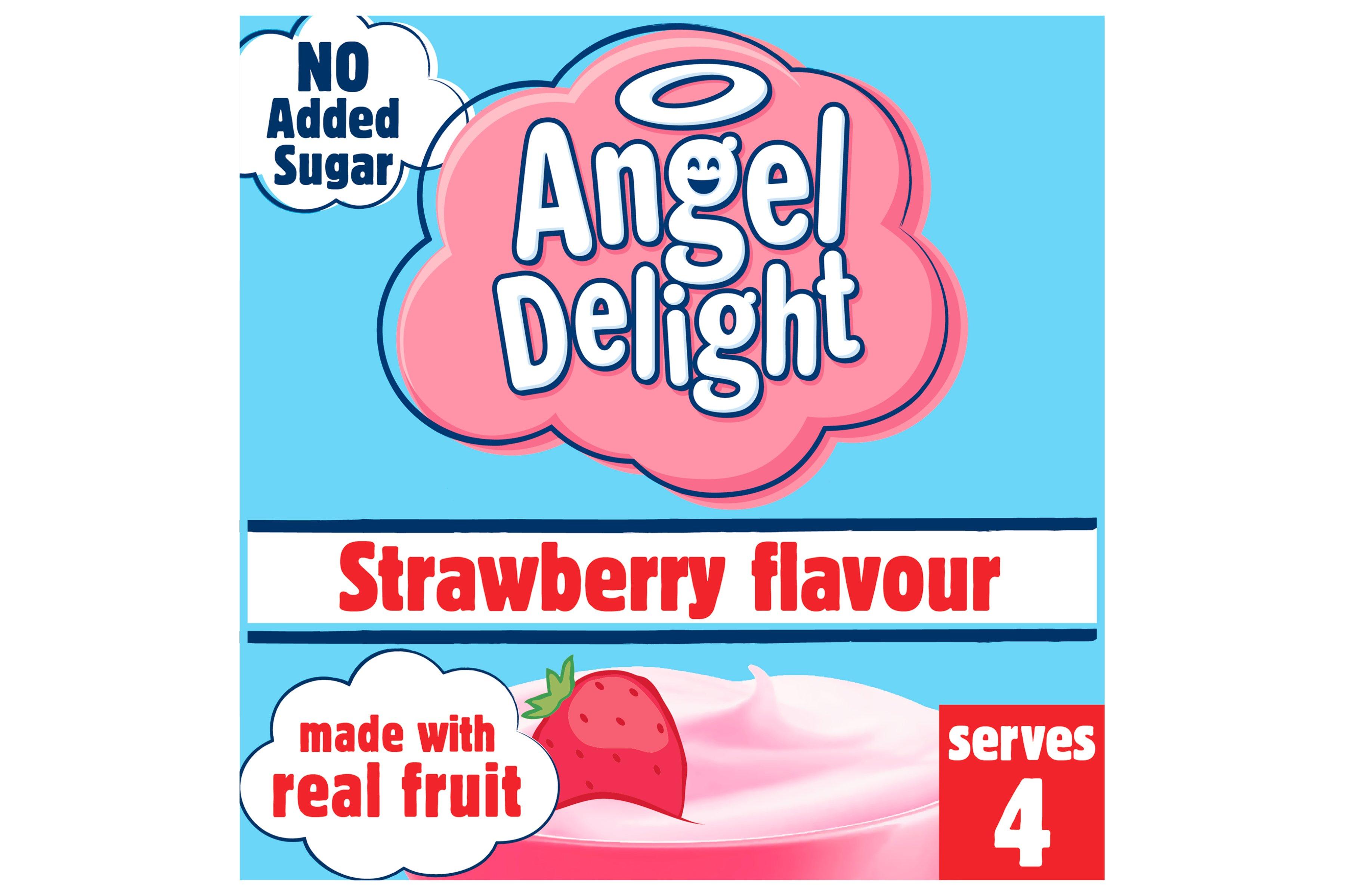 Angel Delight Strawberry Flavour No Added Sugar 47g