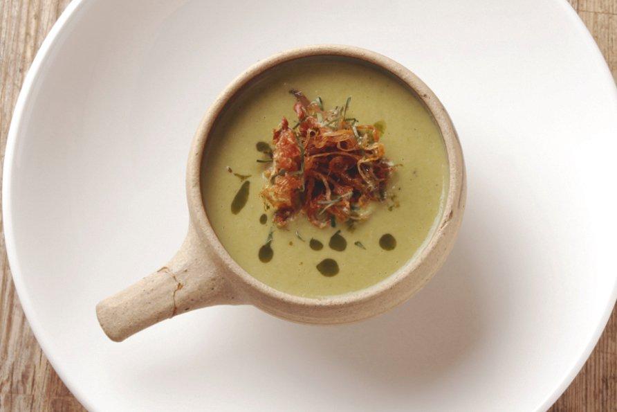 Little & Cull Pea & Mint Soup