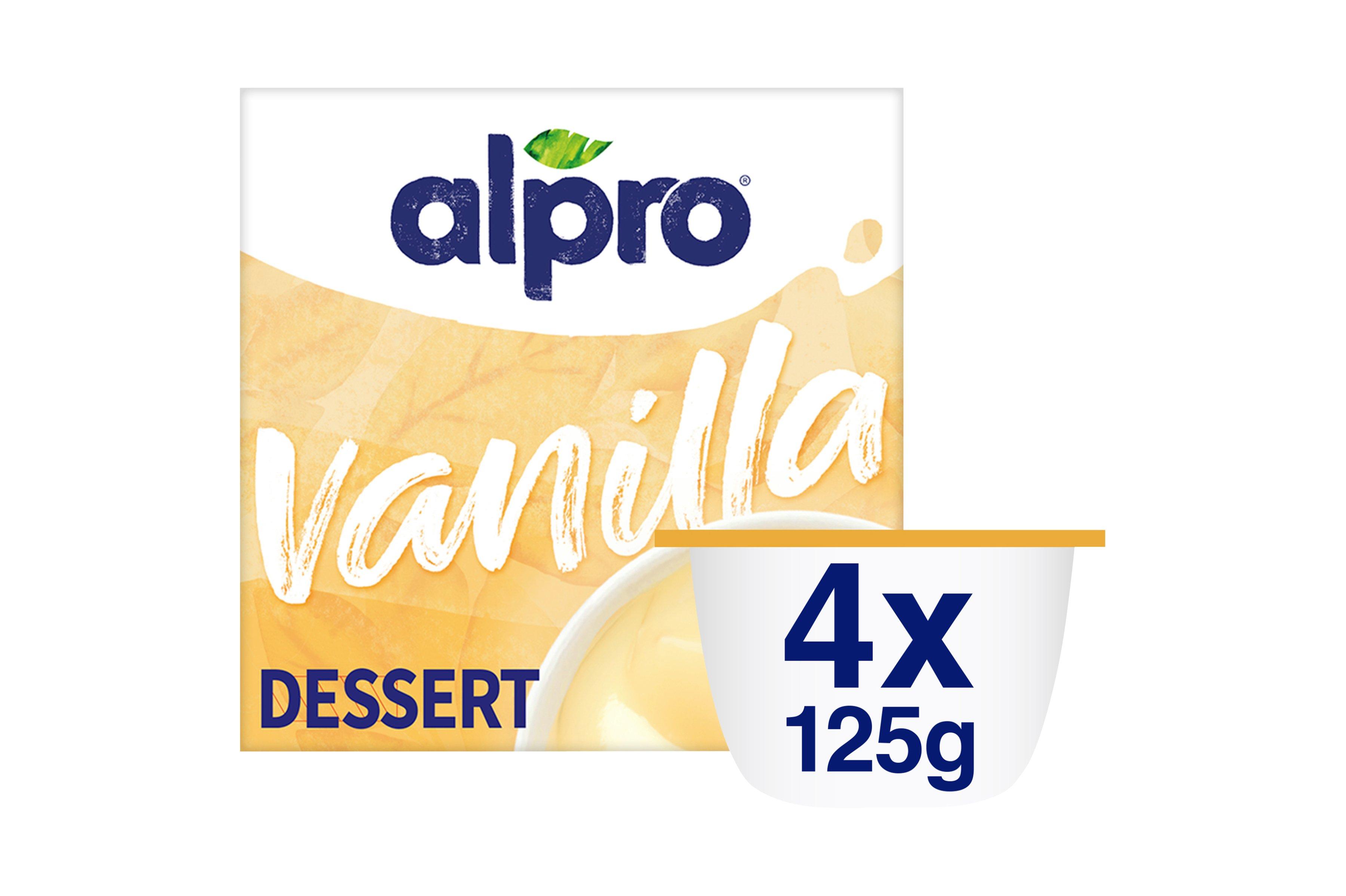 Alpro Heavenly Velvet Vanilla Flavour Soya Dessert U.H.T. 125g