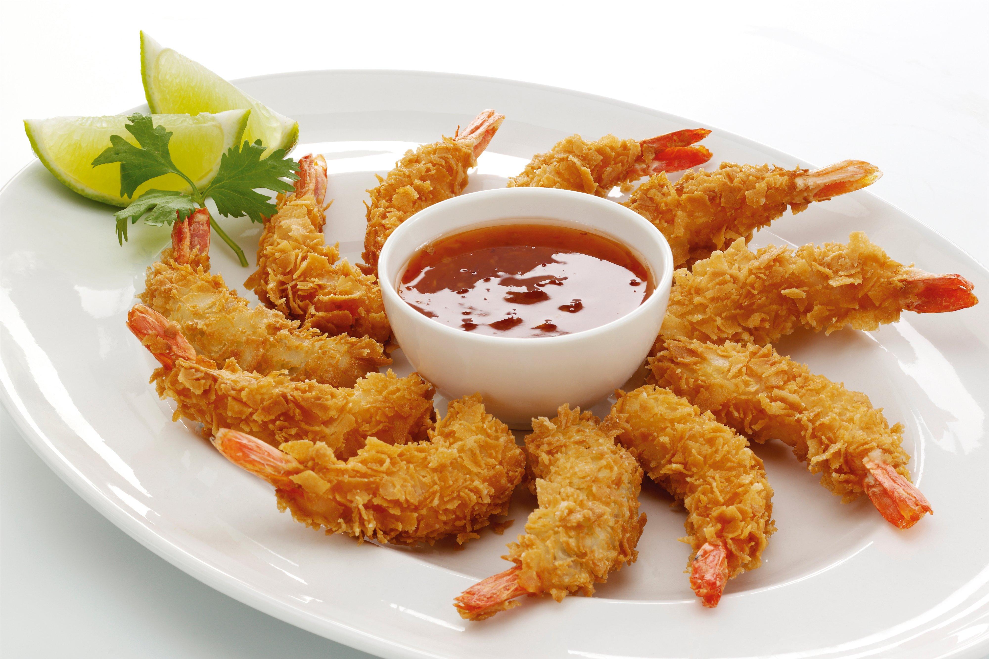 Filo Coated King Prawns