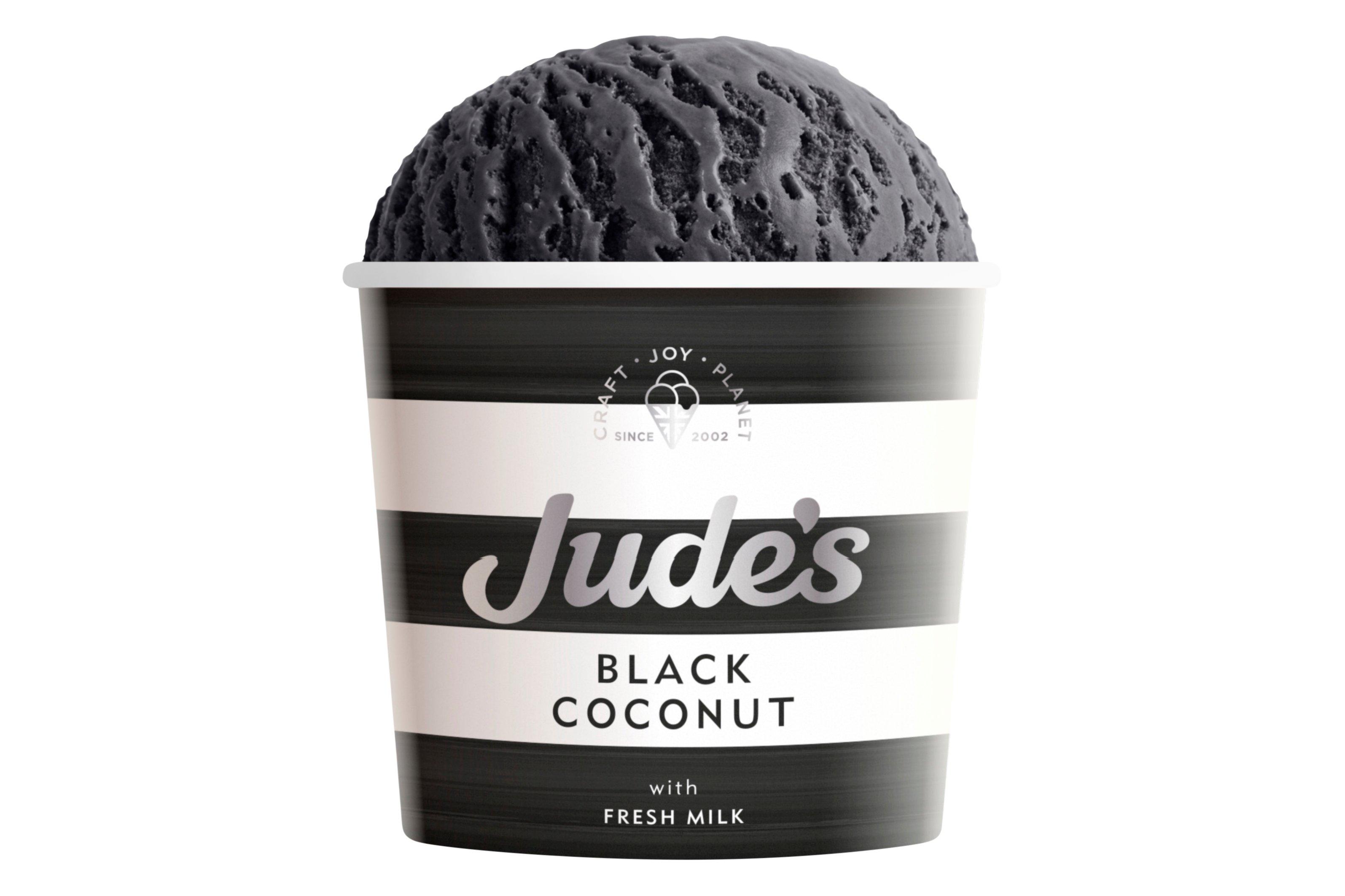 Jude's Black Coconut Ice Cream
