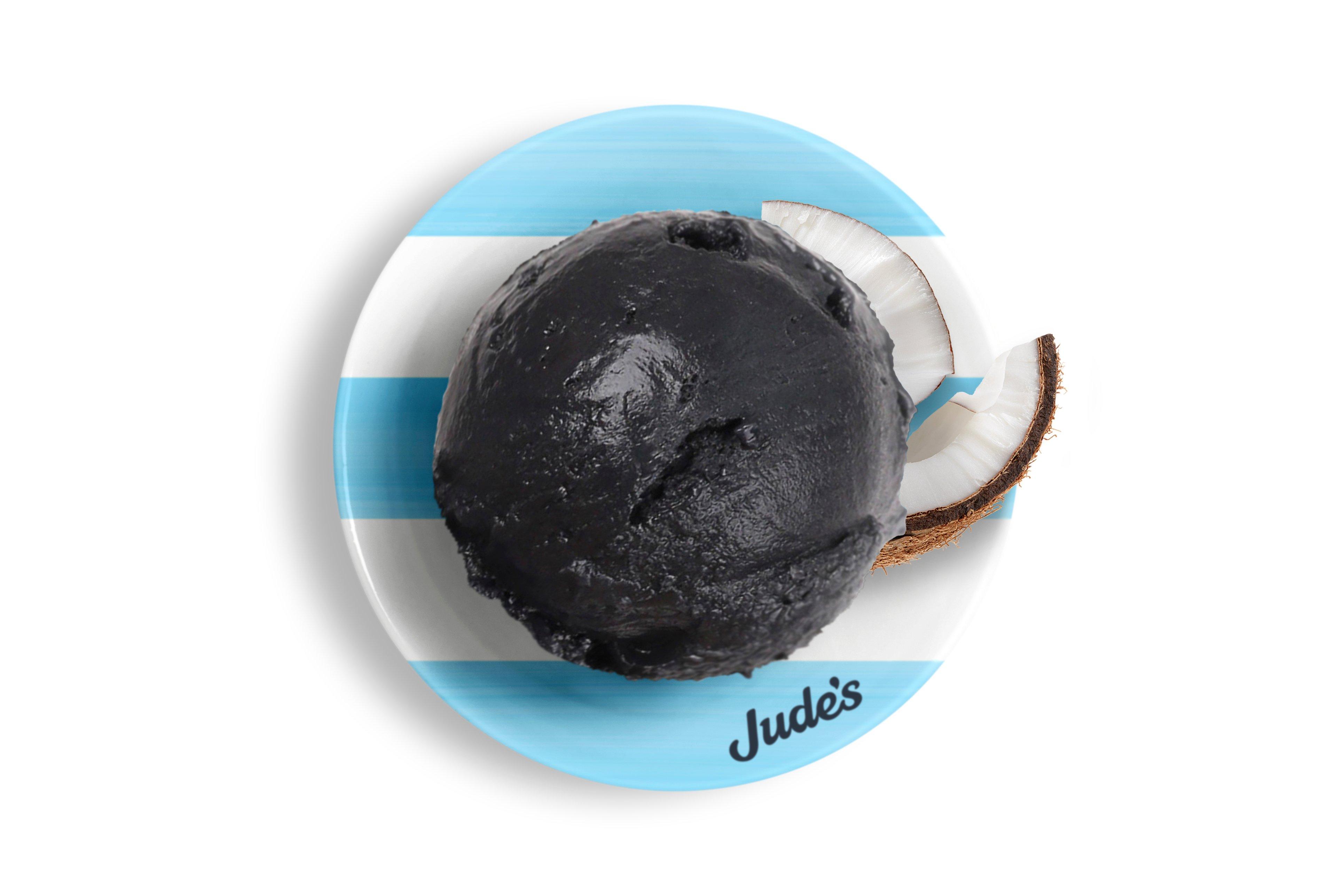 Jude's Black Coconut Ice Cream
