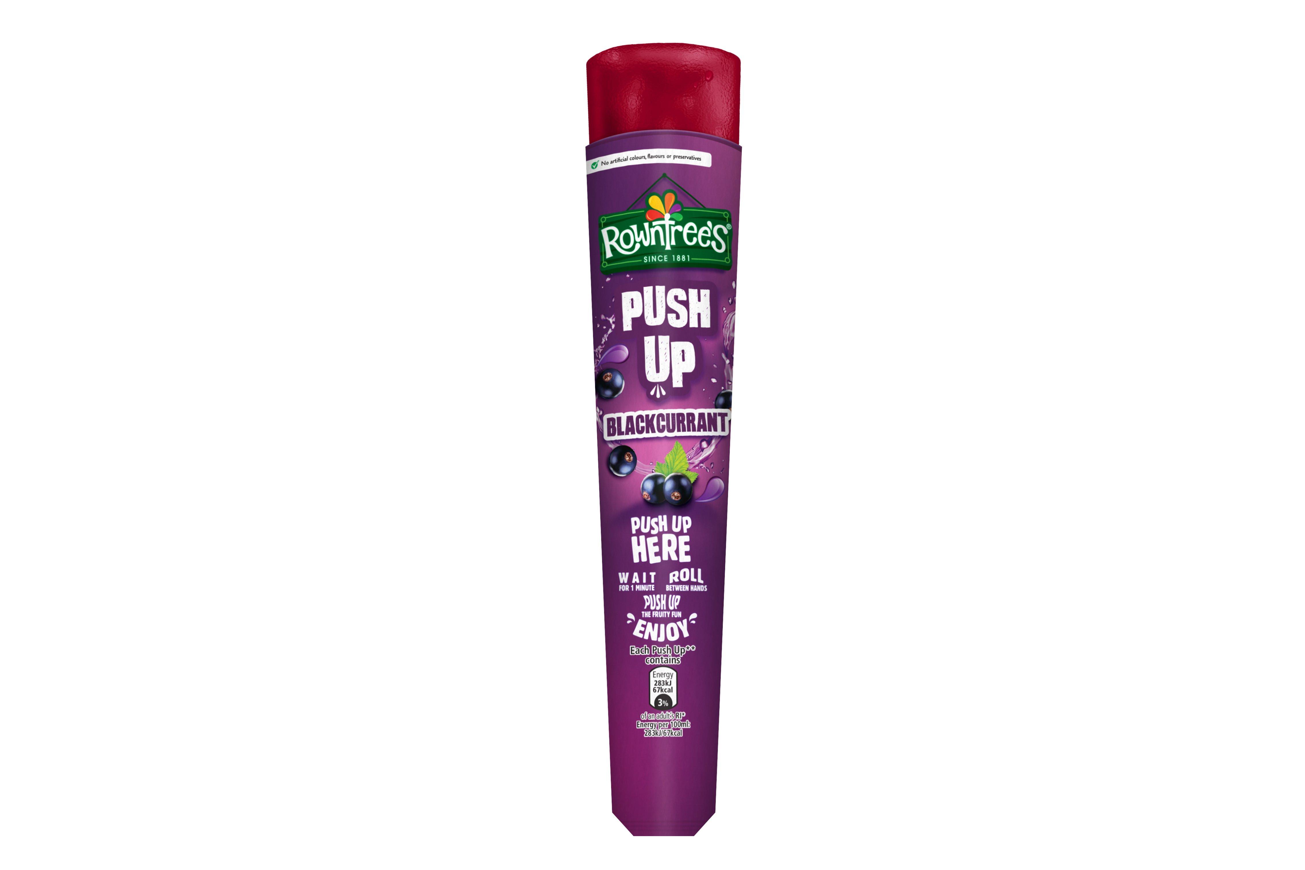 Rowntree's Blackcurrant Push Up