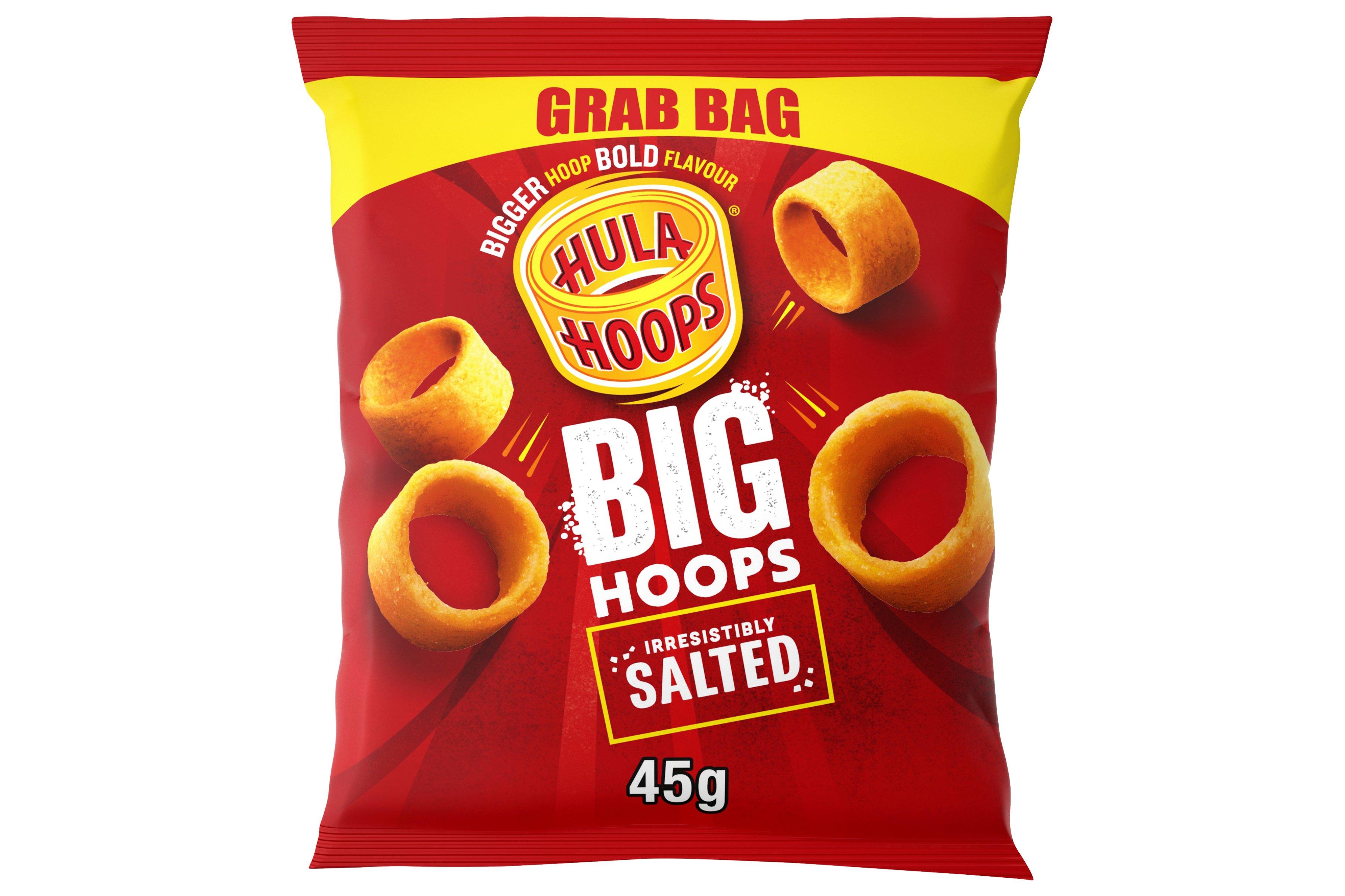 Hula Hoops Big Hoops Salted Crisps 45g