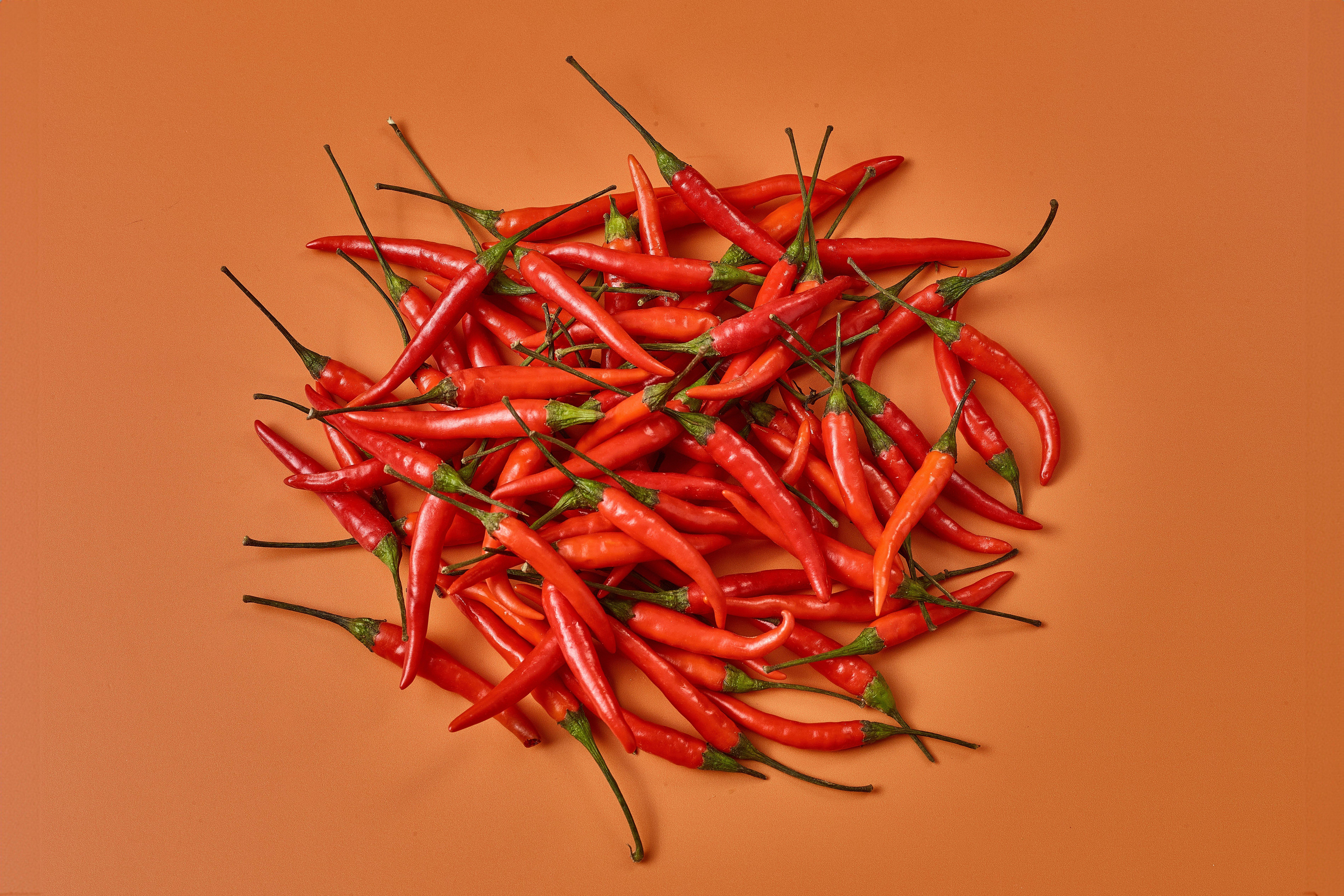 Bird's Eye Red Chillies