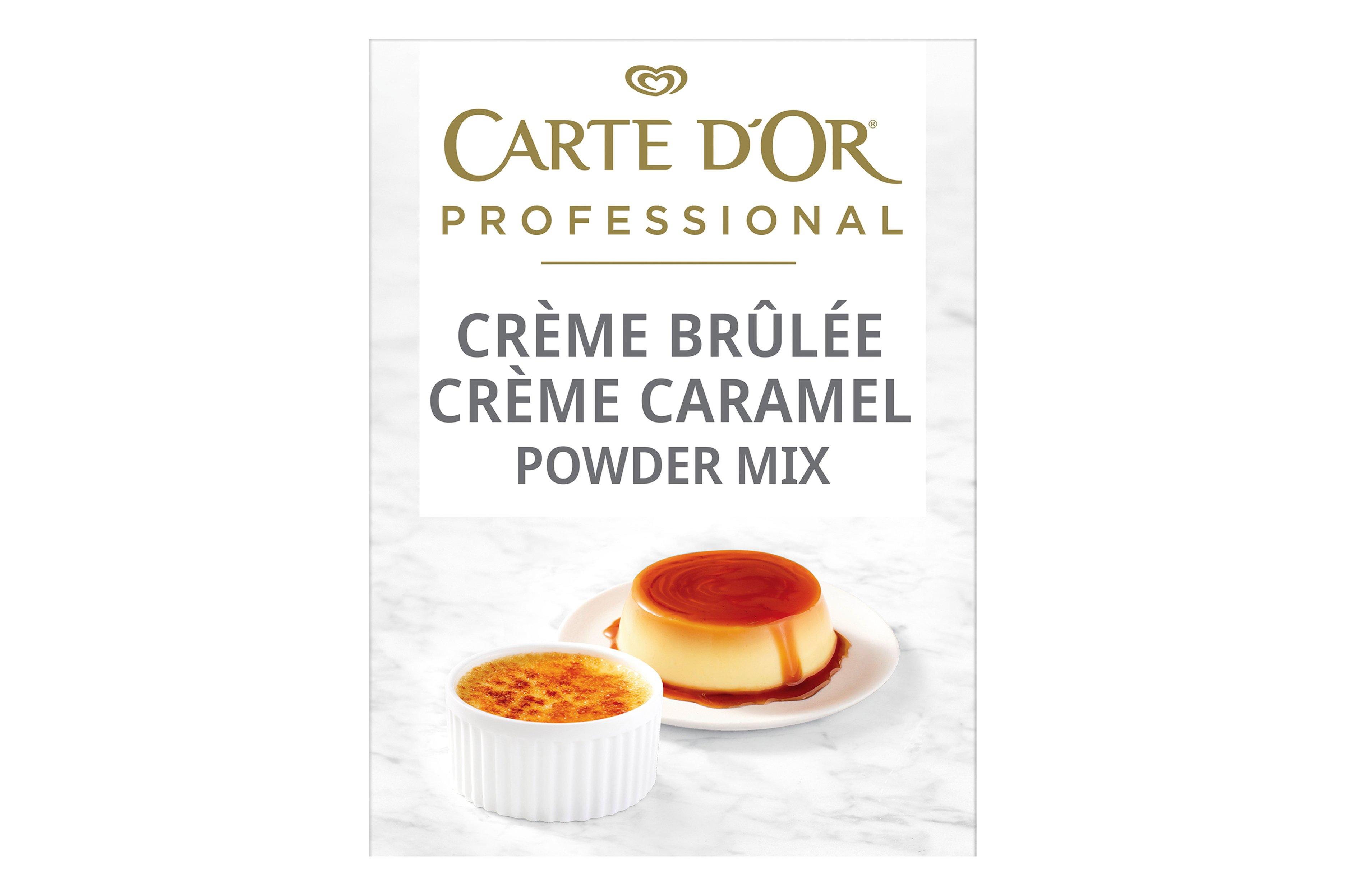 Carte D'or Crème Brûlée / Crème Caramel 1.25kg