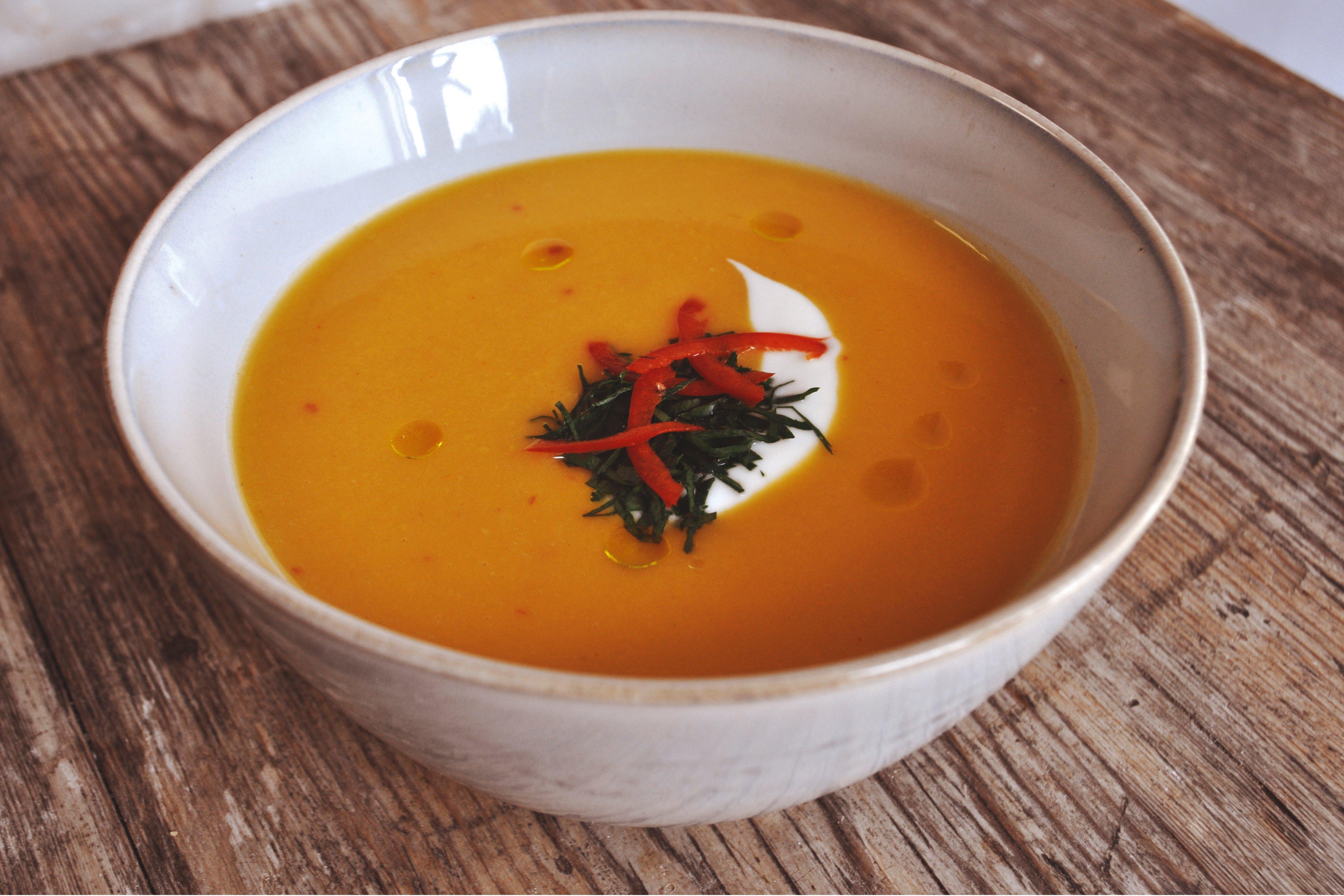 Little & Cull Sweet Potato, Coconut & Chilli Soup