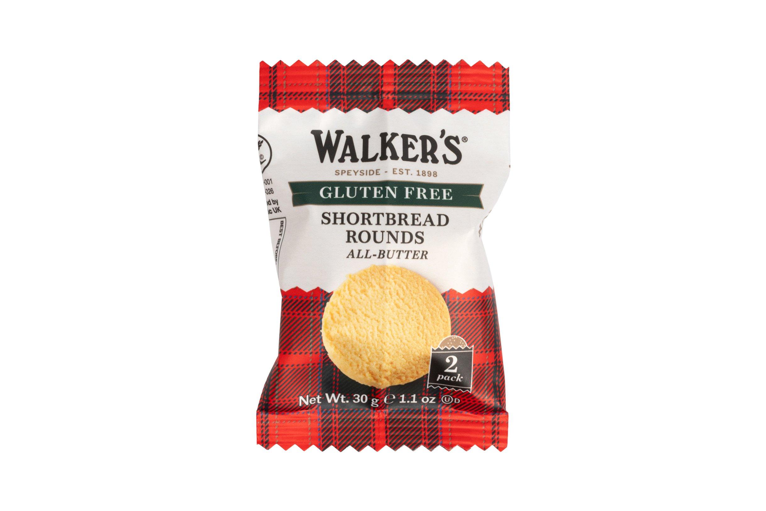 Walkers Gluten Free Shortbread Rounds