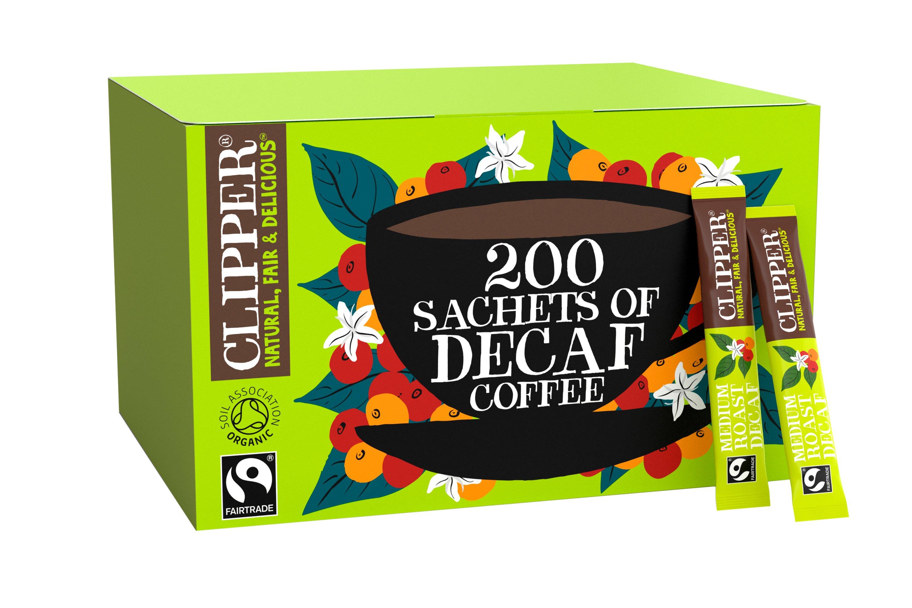 Clipper Organic Fairtrade Arabica Decaf Coffee Sticks