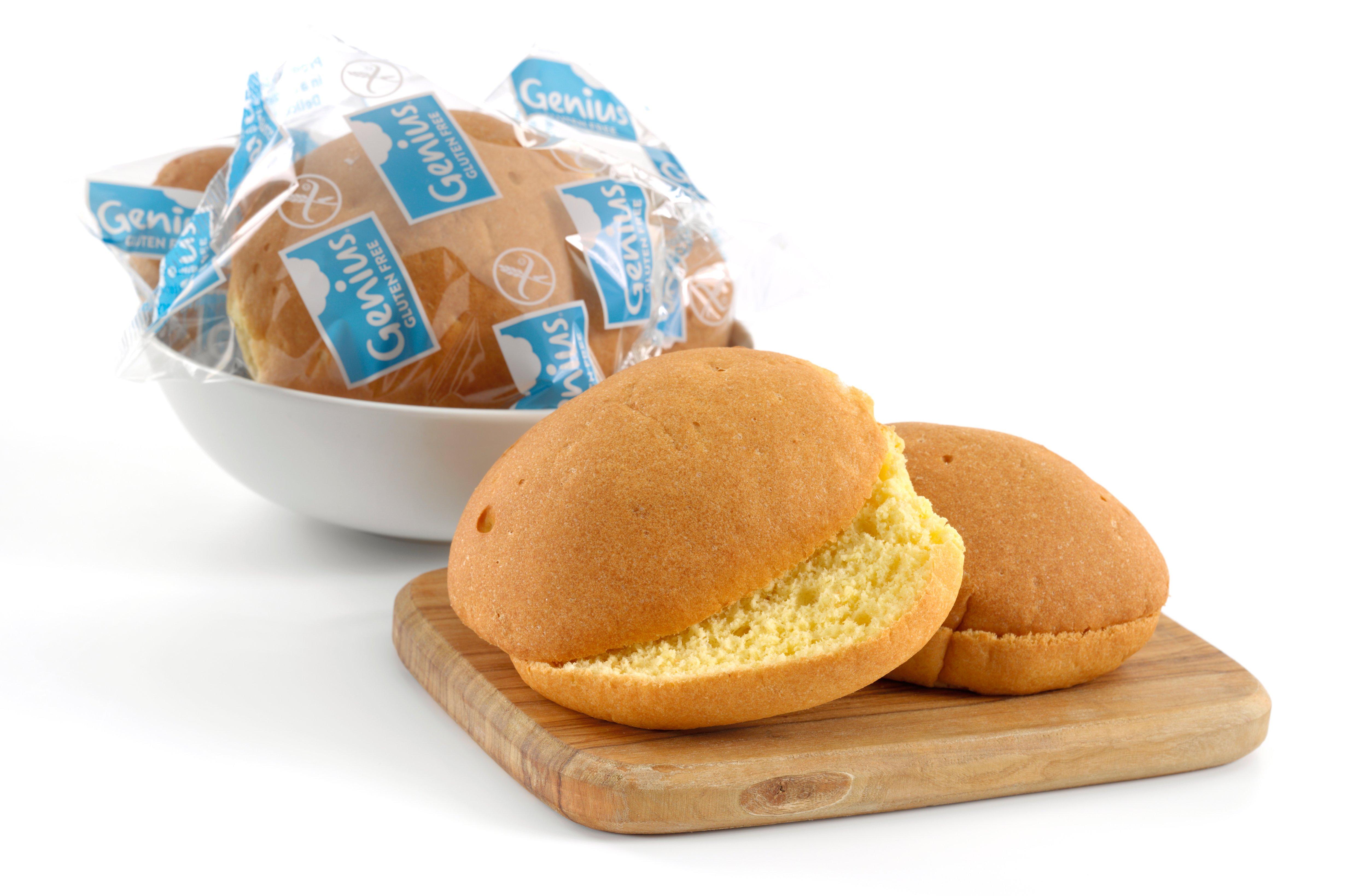 Genius Gluten Free Brioche Burger Bun