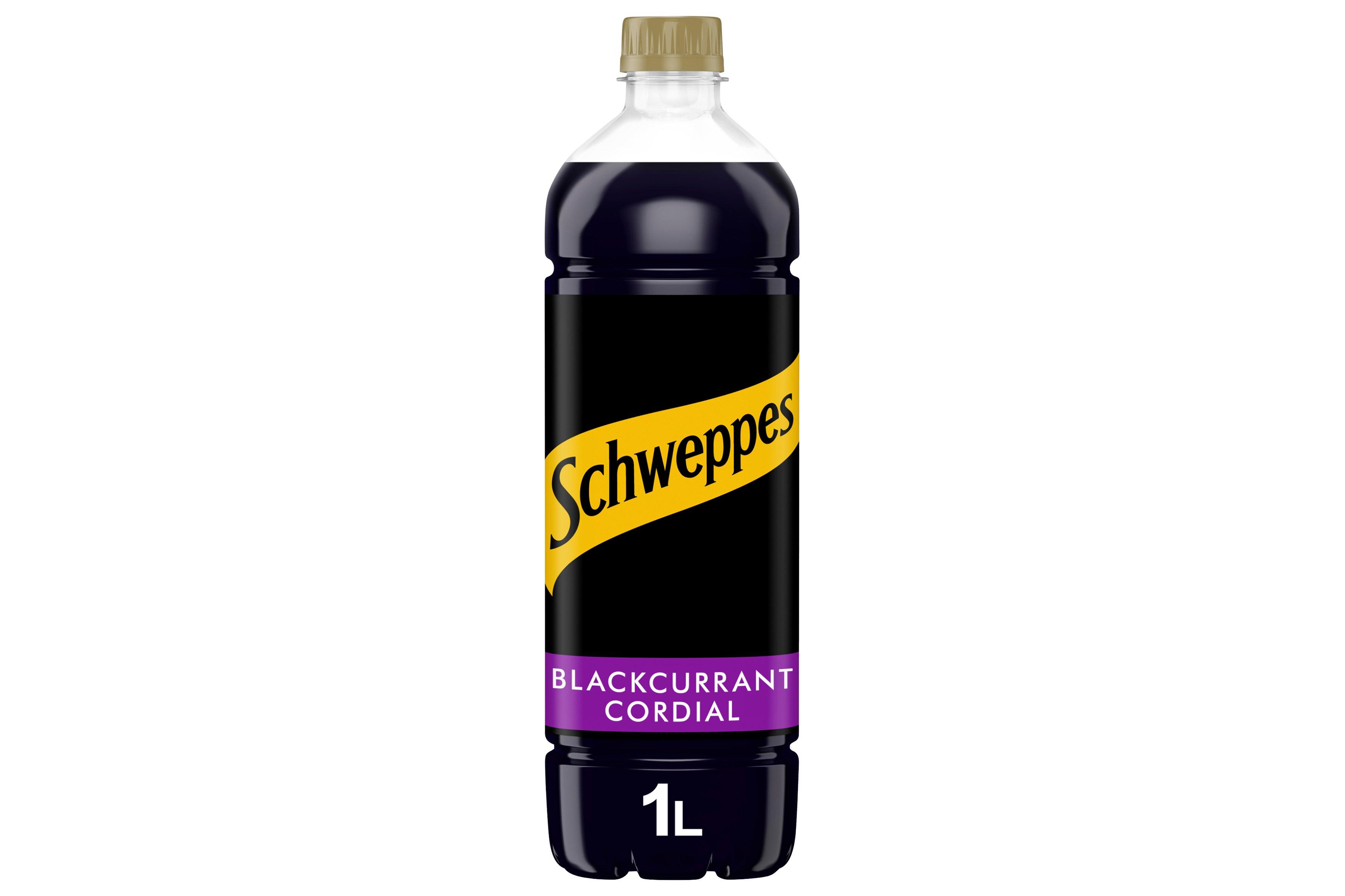 Schweppes Blackcurrant Flavour Cordial 1L